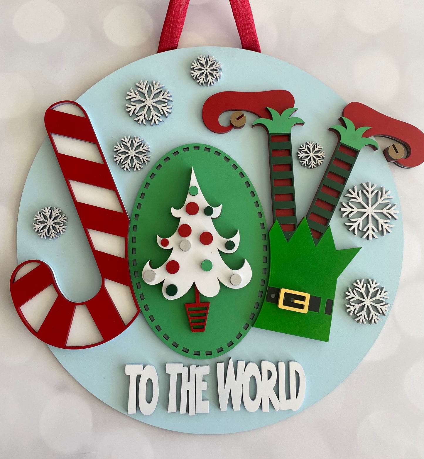 Joy To The World Door Hanger
