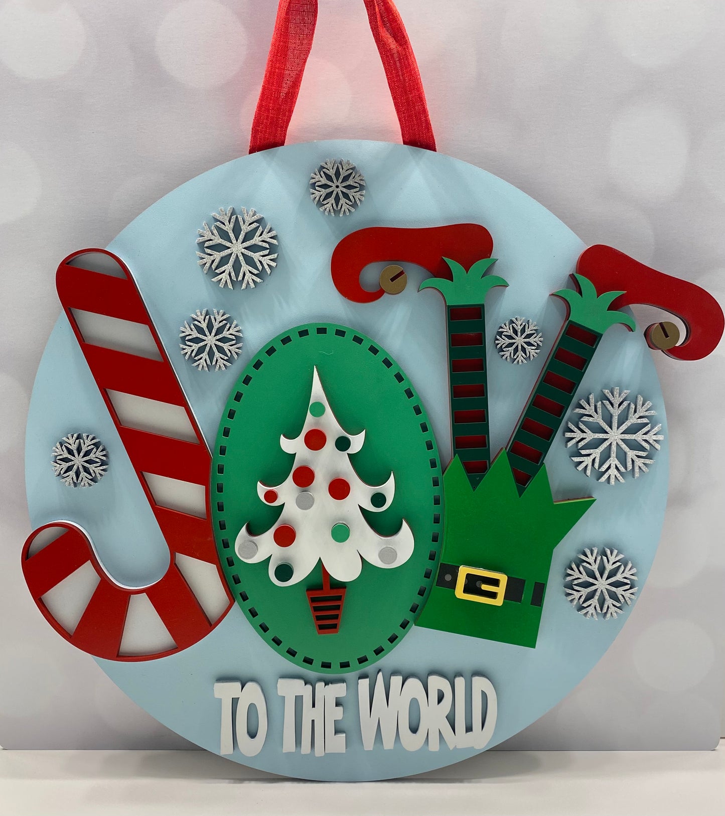 Joy To The World Door Hanger