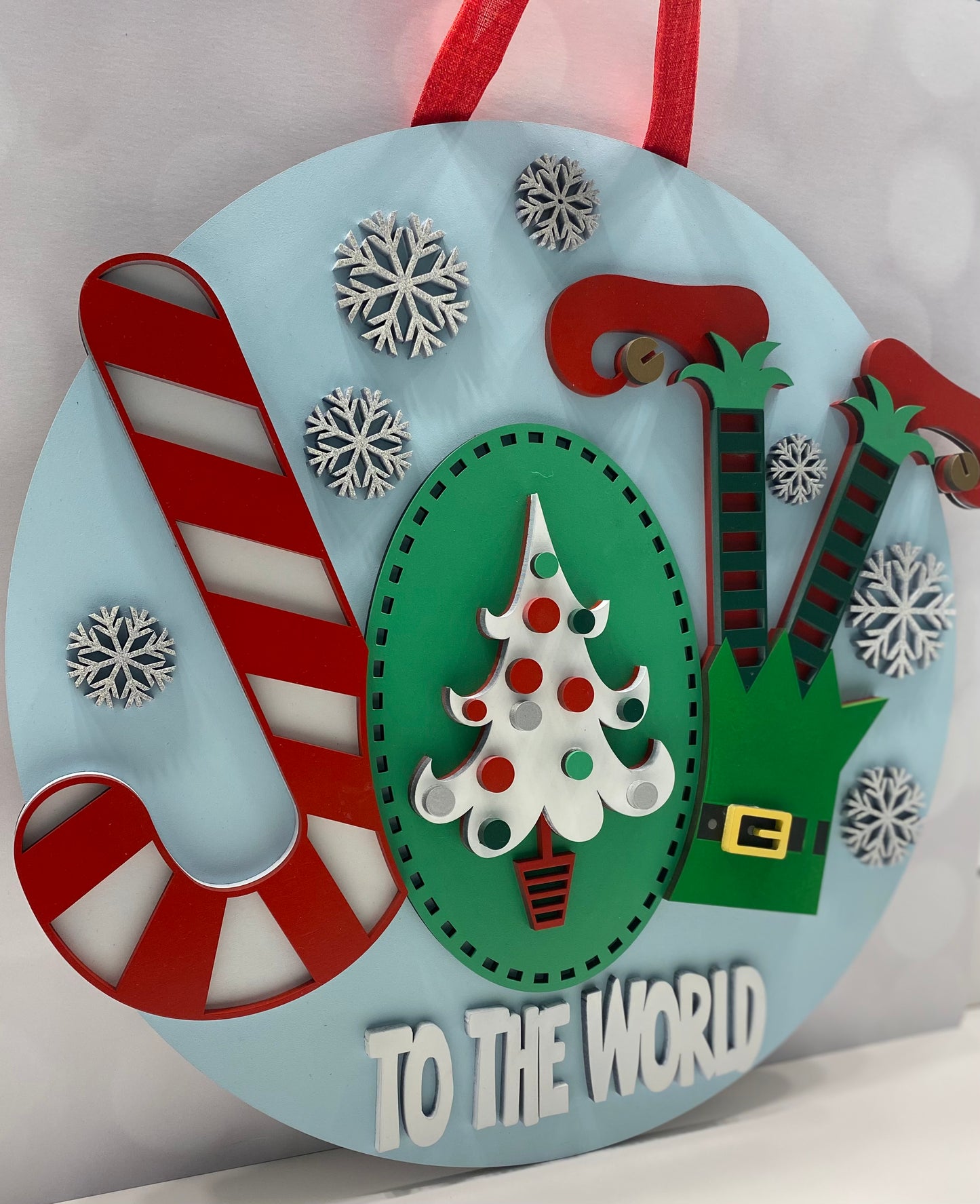 Joy To The World Door Hanger