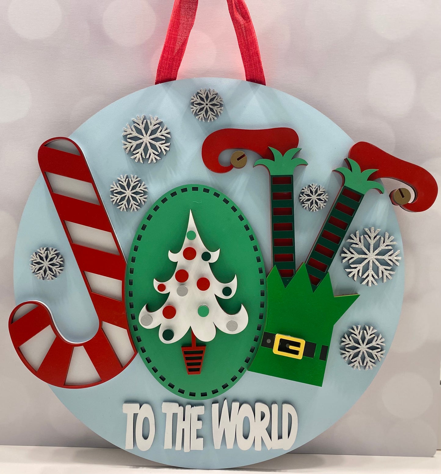 Joy To The World Door Hanger