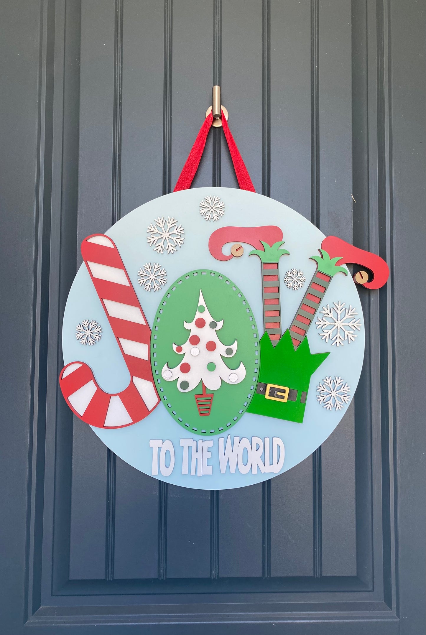 Joy To The World Door Hanger