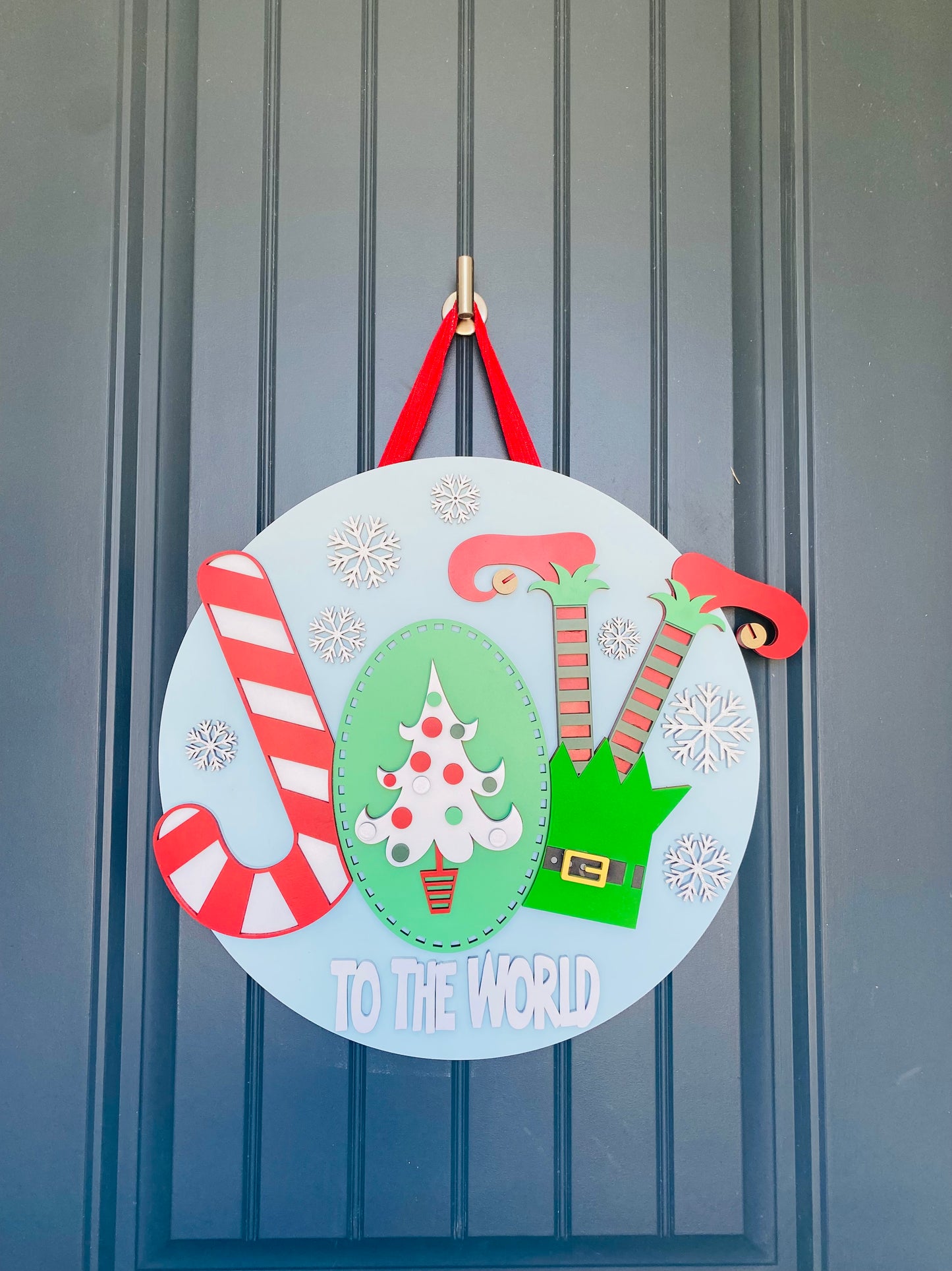 Joy To The World Door Hanger