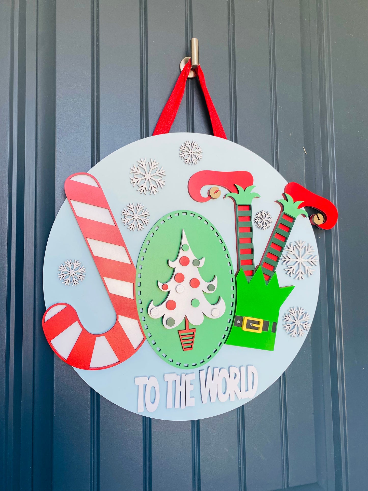Joy To The World Door Hanger