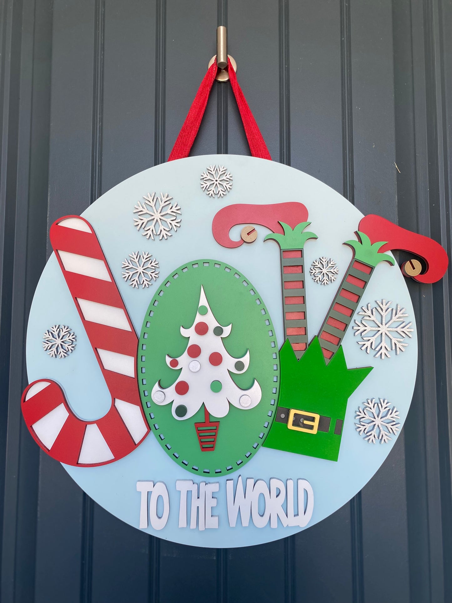 Joy To The World Door Hanger