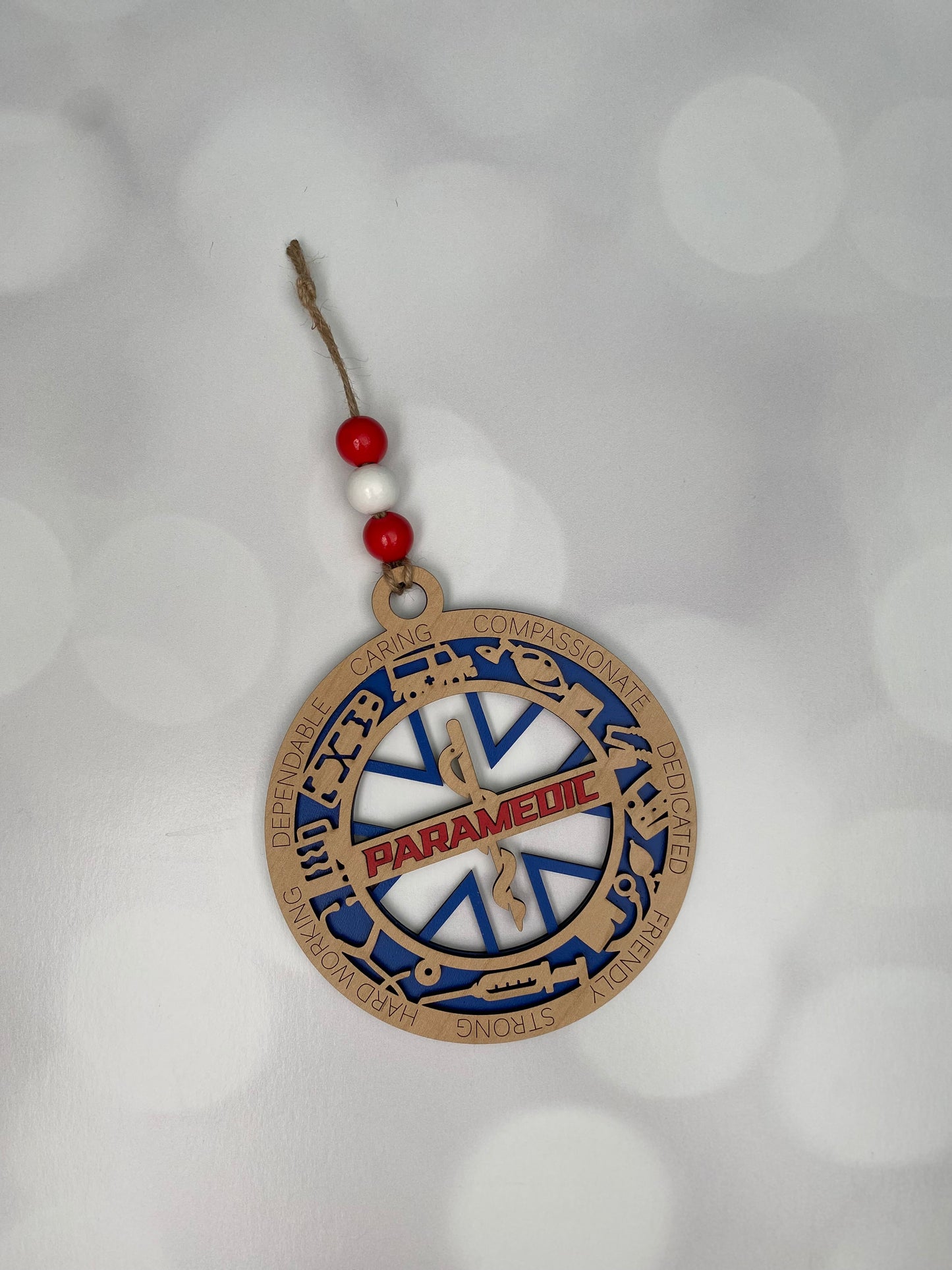 Paramedic Christmas Ornament