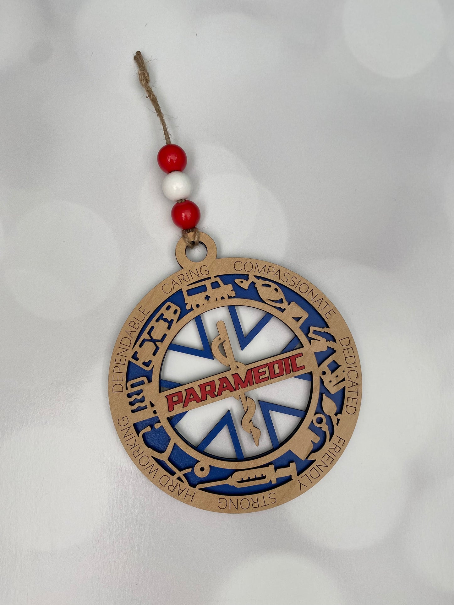 Paramedic Christmas Ornament