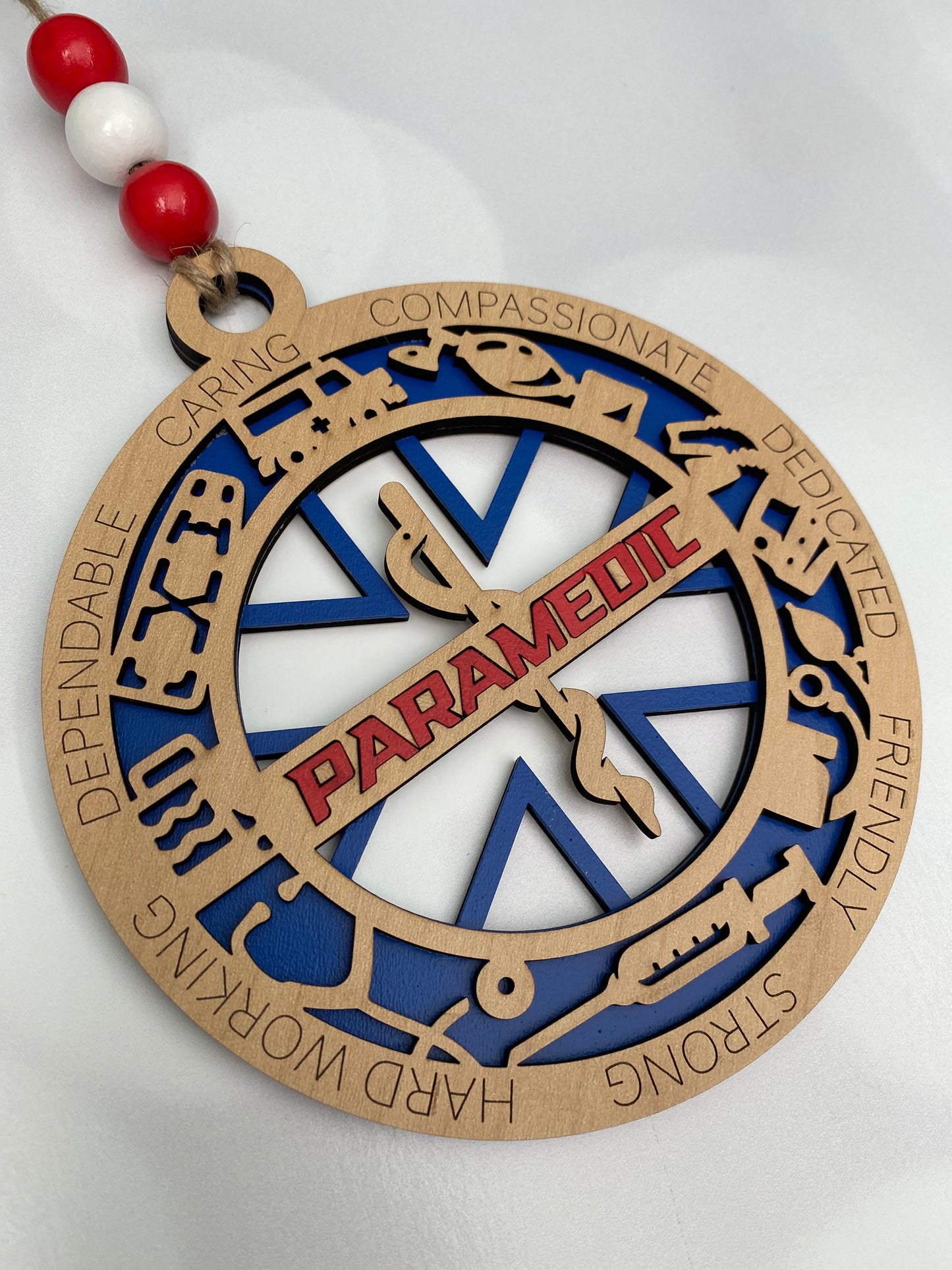 Paramedic Christmas Ornament