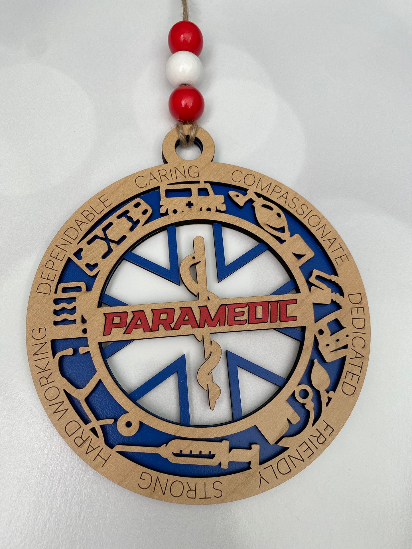 Paramedic Christmas Ornament
