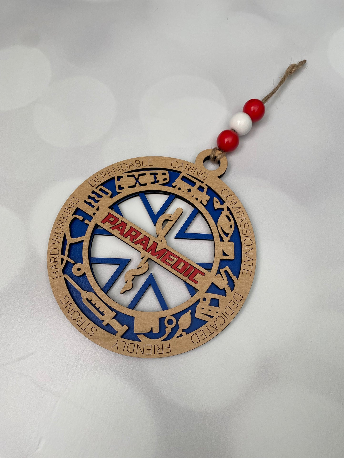 Paramedic Christmas Ornament