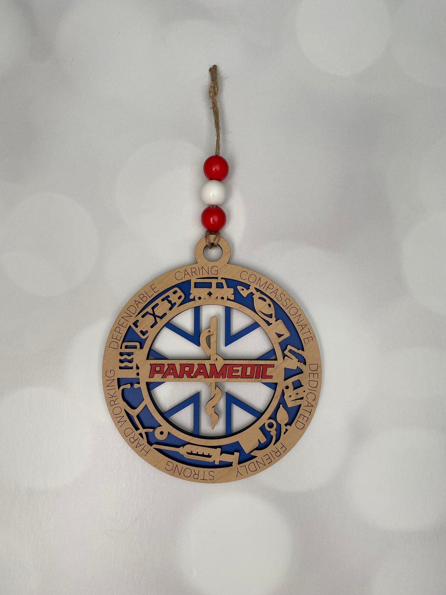 Paramedic Christmas Ornament
