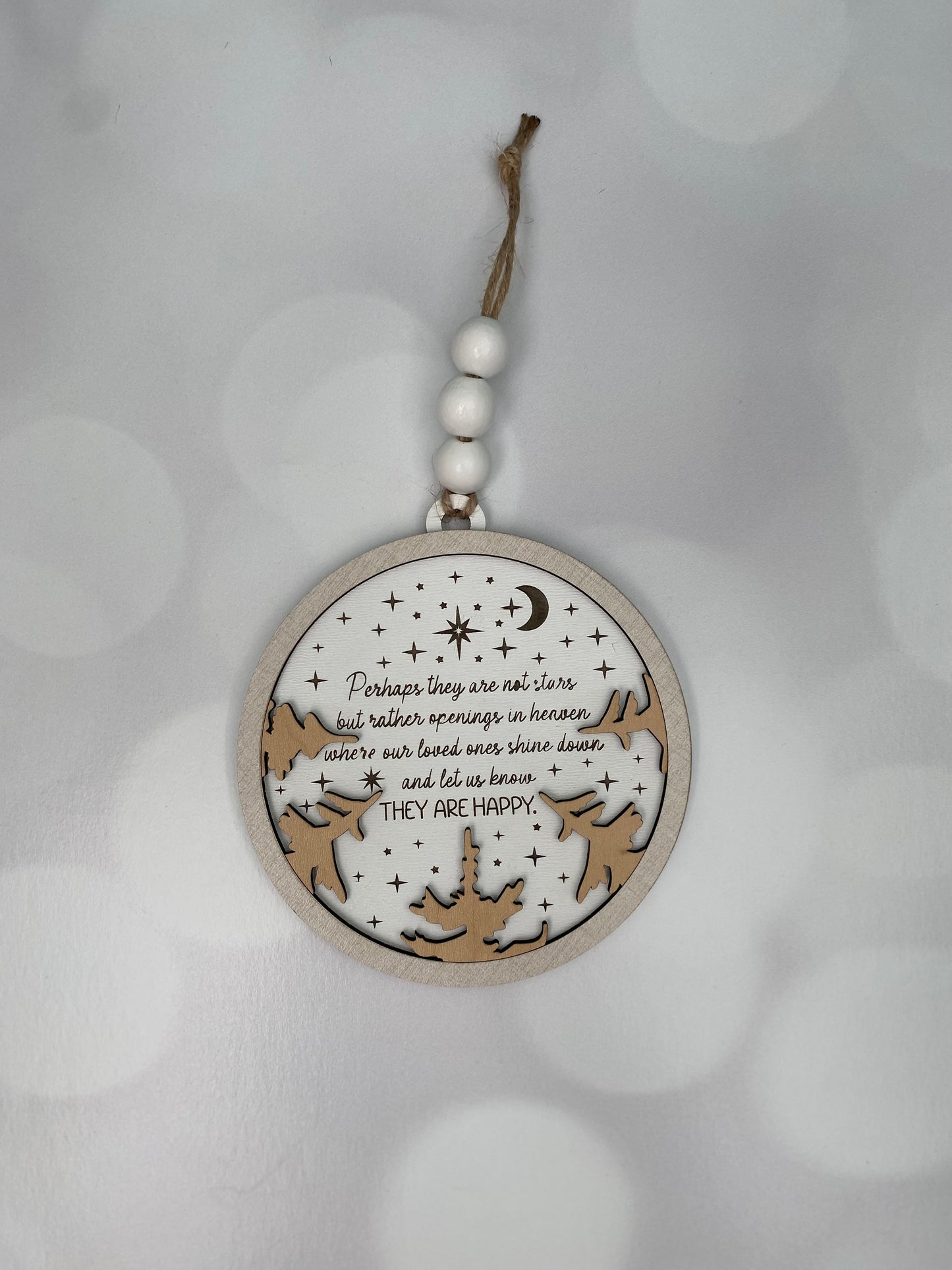 Heavenly Glow Christmas Ornament