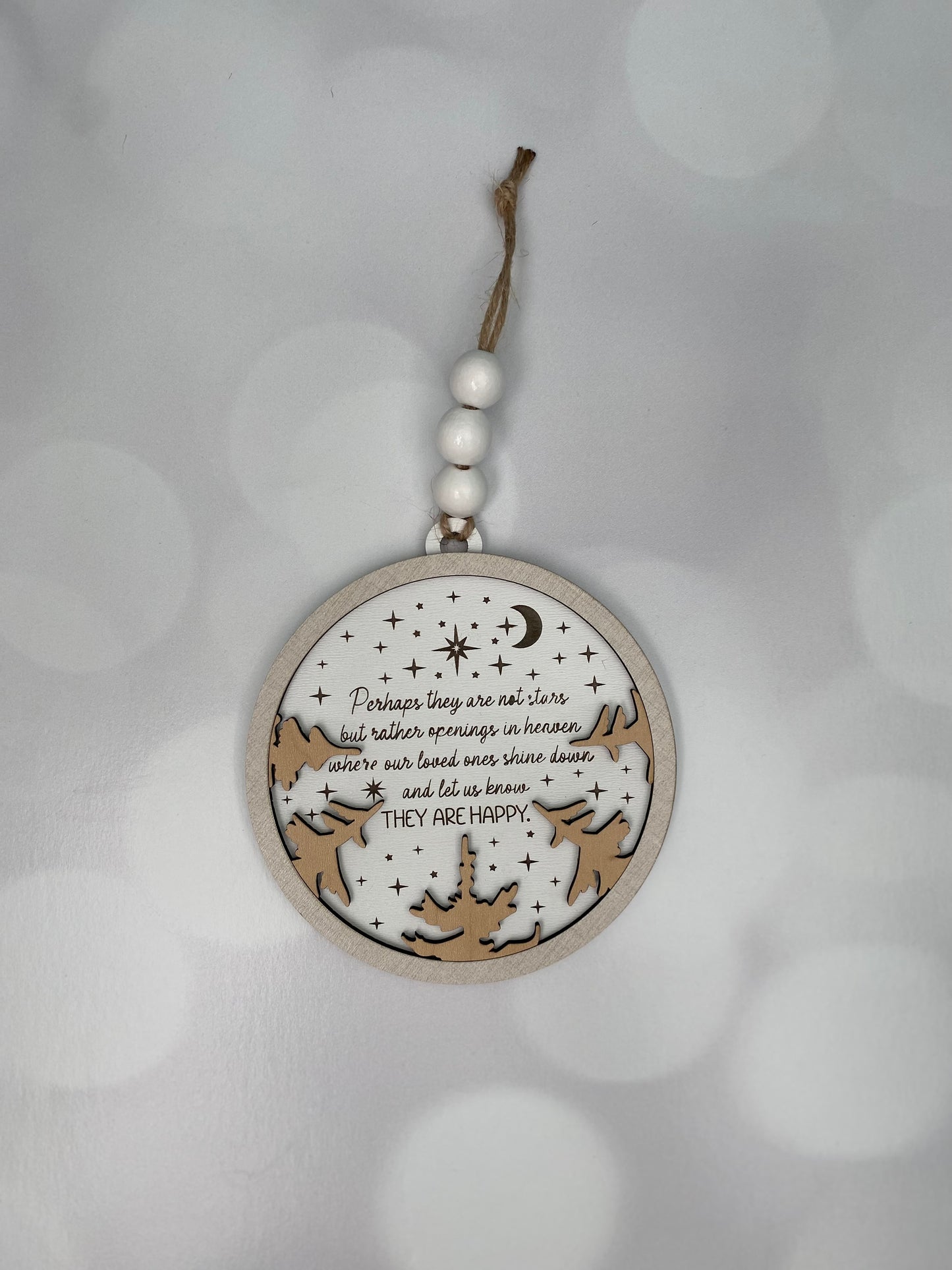 Heavenly Glow Christmas Ornament