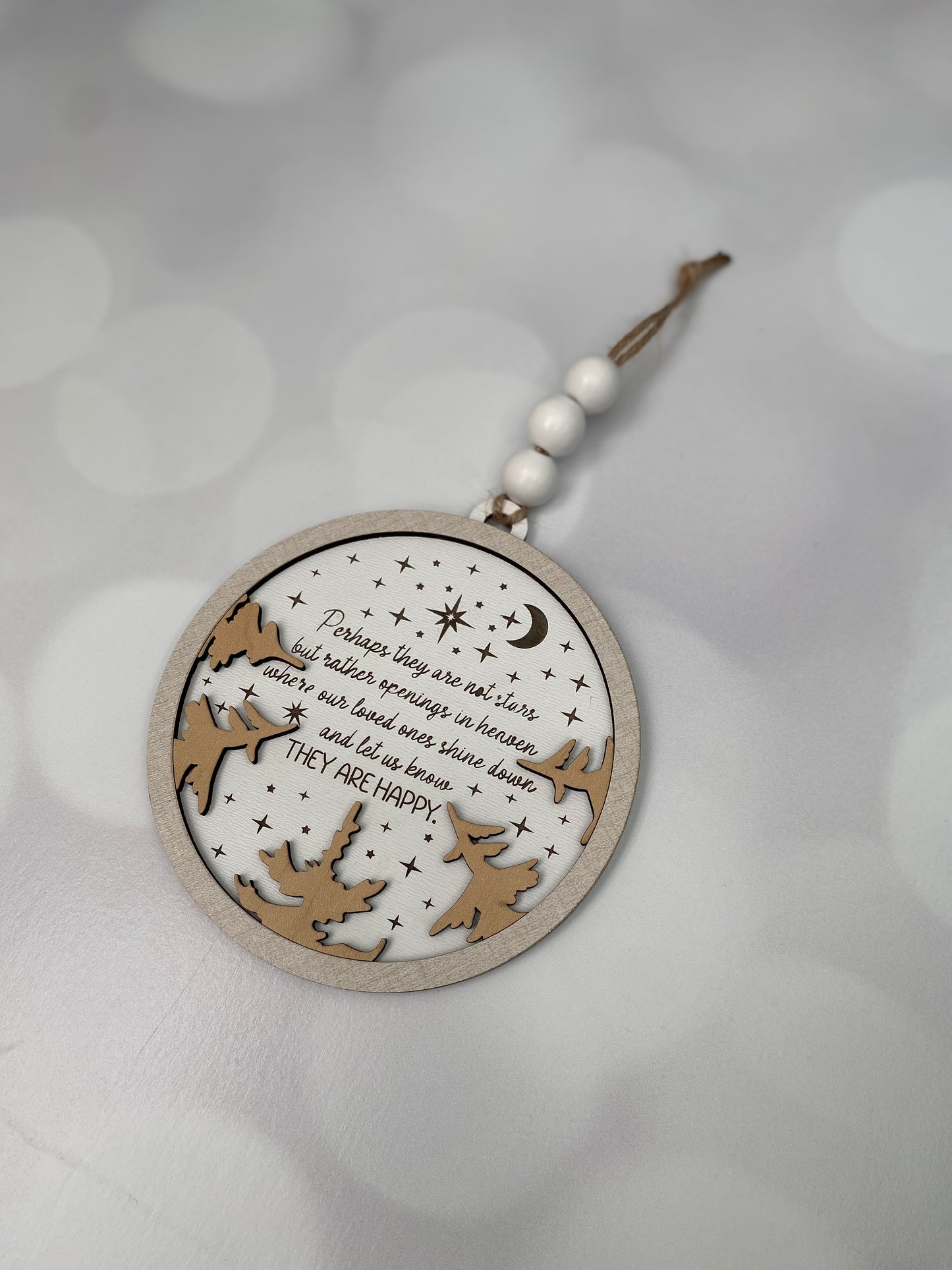 Heavenly Glow Christmas Ornament