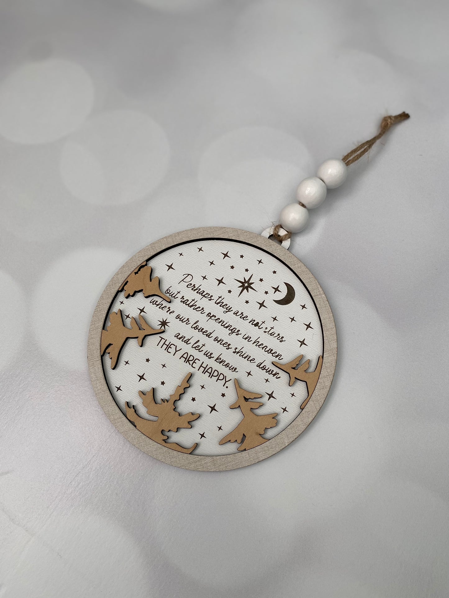 Heavenly Glow Christmas Ornament