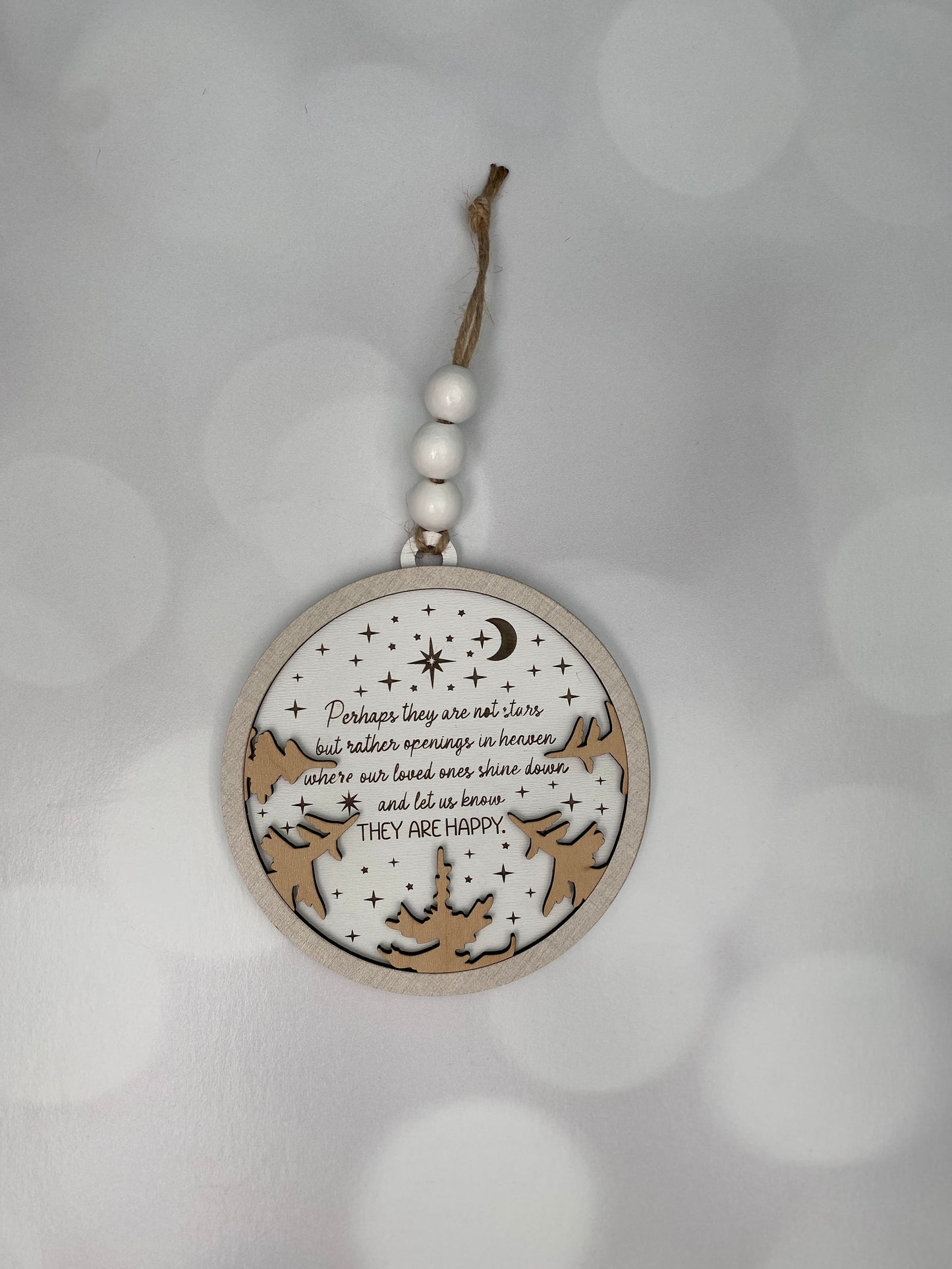 Heavenly Glow Christmas Ornament