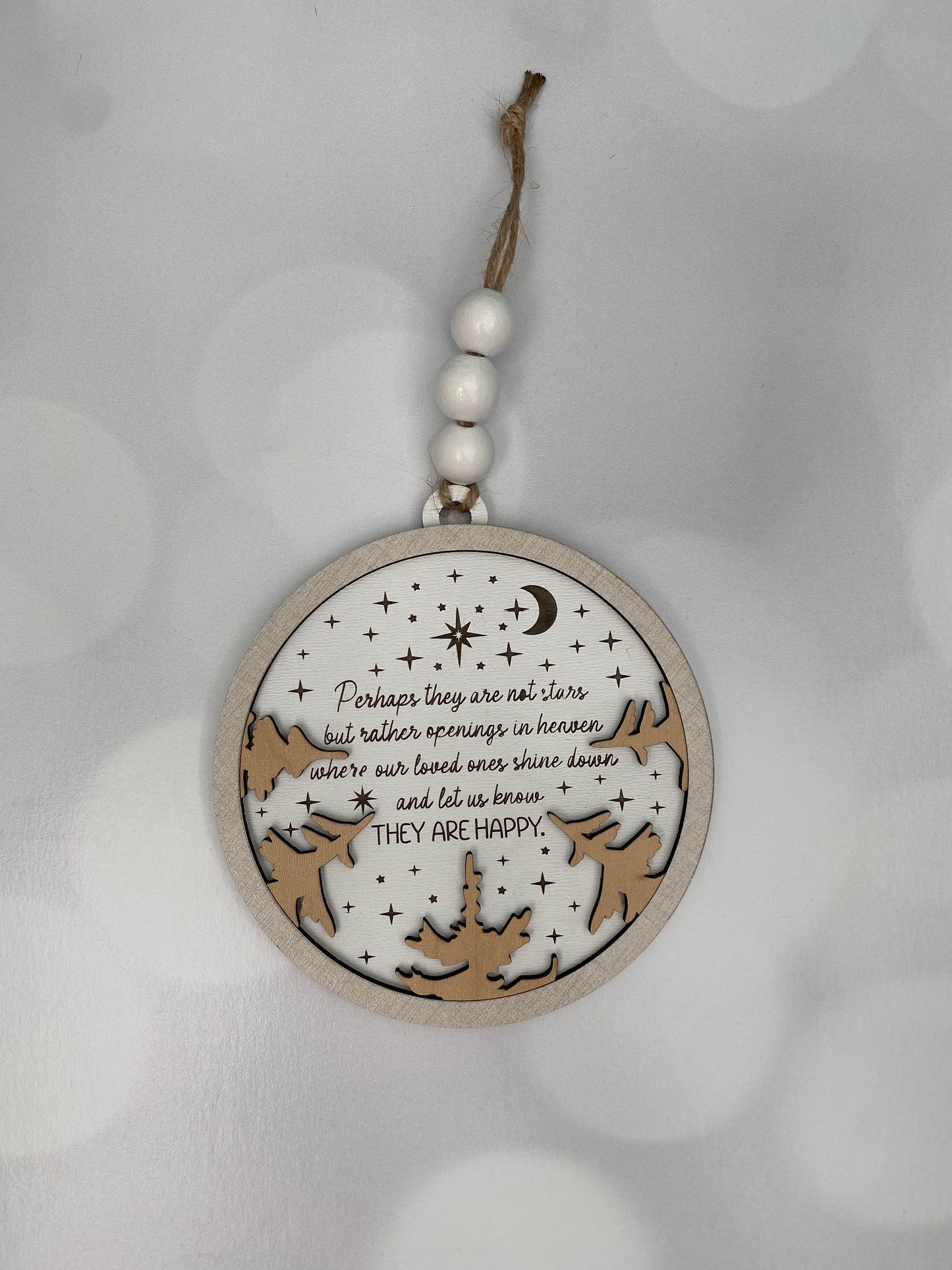 Heavenly Glow Christmas Ornament