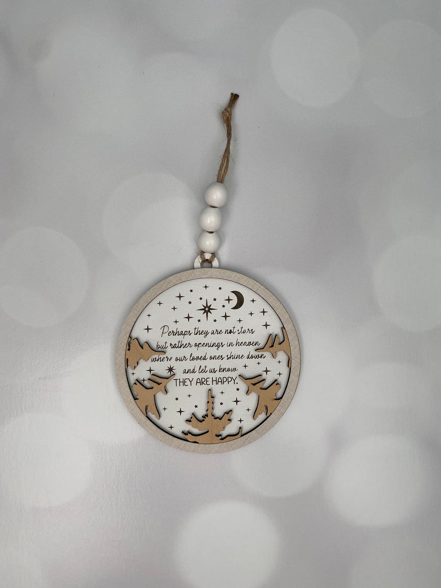 Heavenly Glow Christmas Ornament