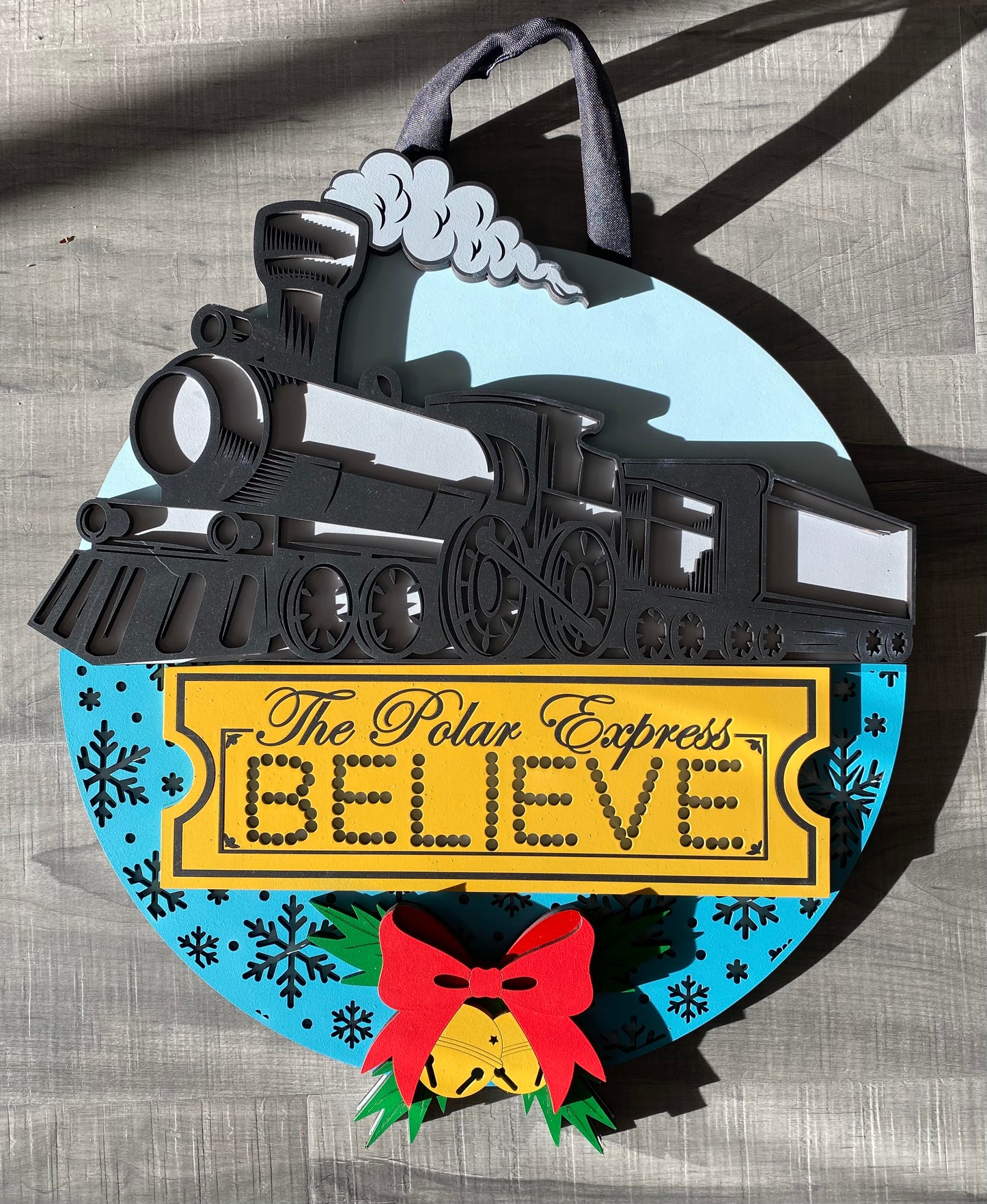 Polar Express Door Hanger