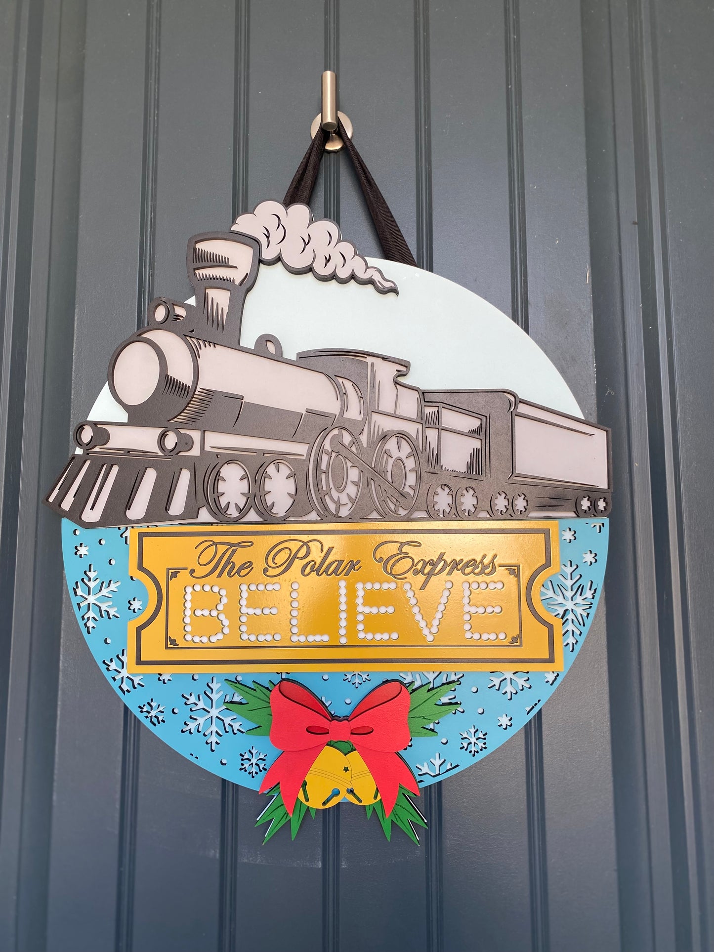 Polar Express Door Hanger