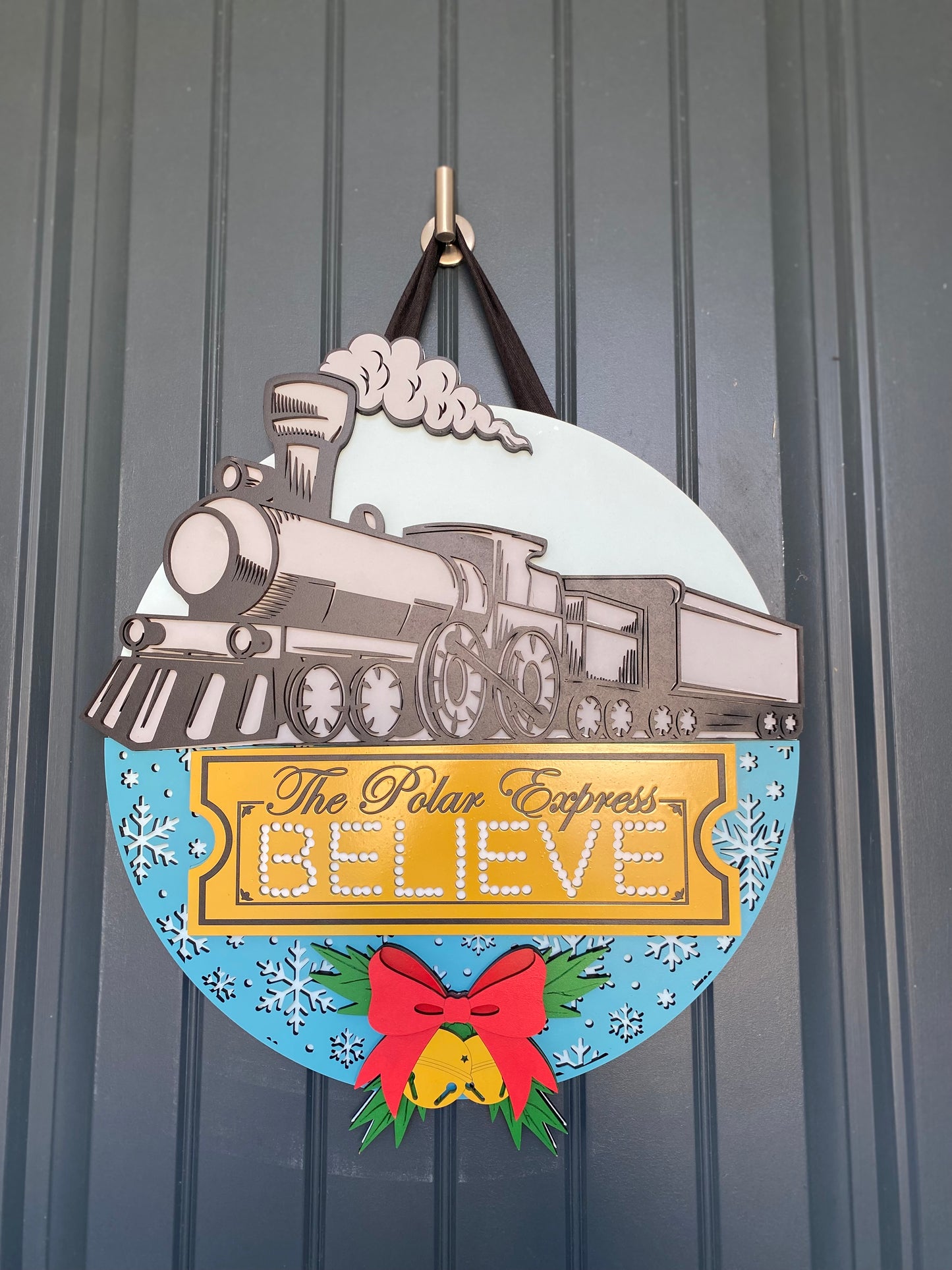 Polar Express Door Hanger
