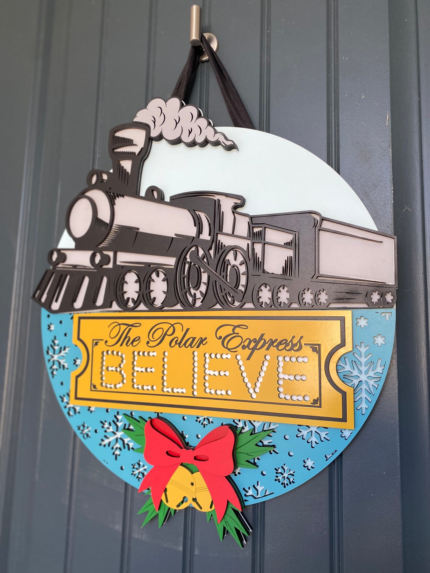 Polar Express Door Hanger