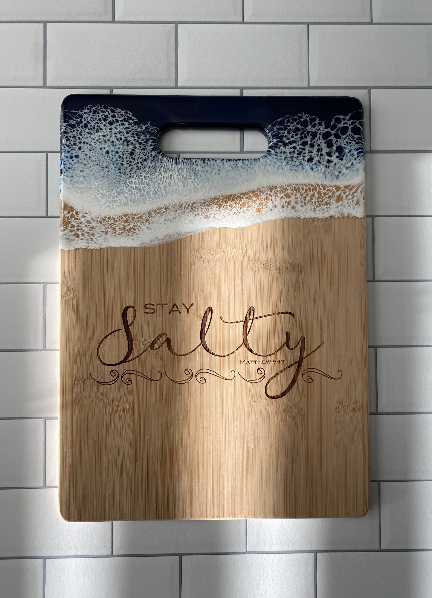 Stay Salty Cutting Board