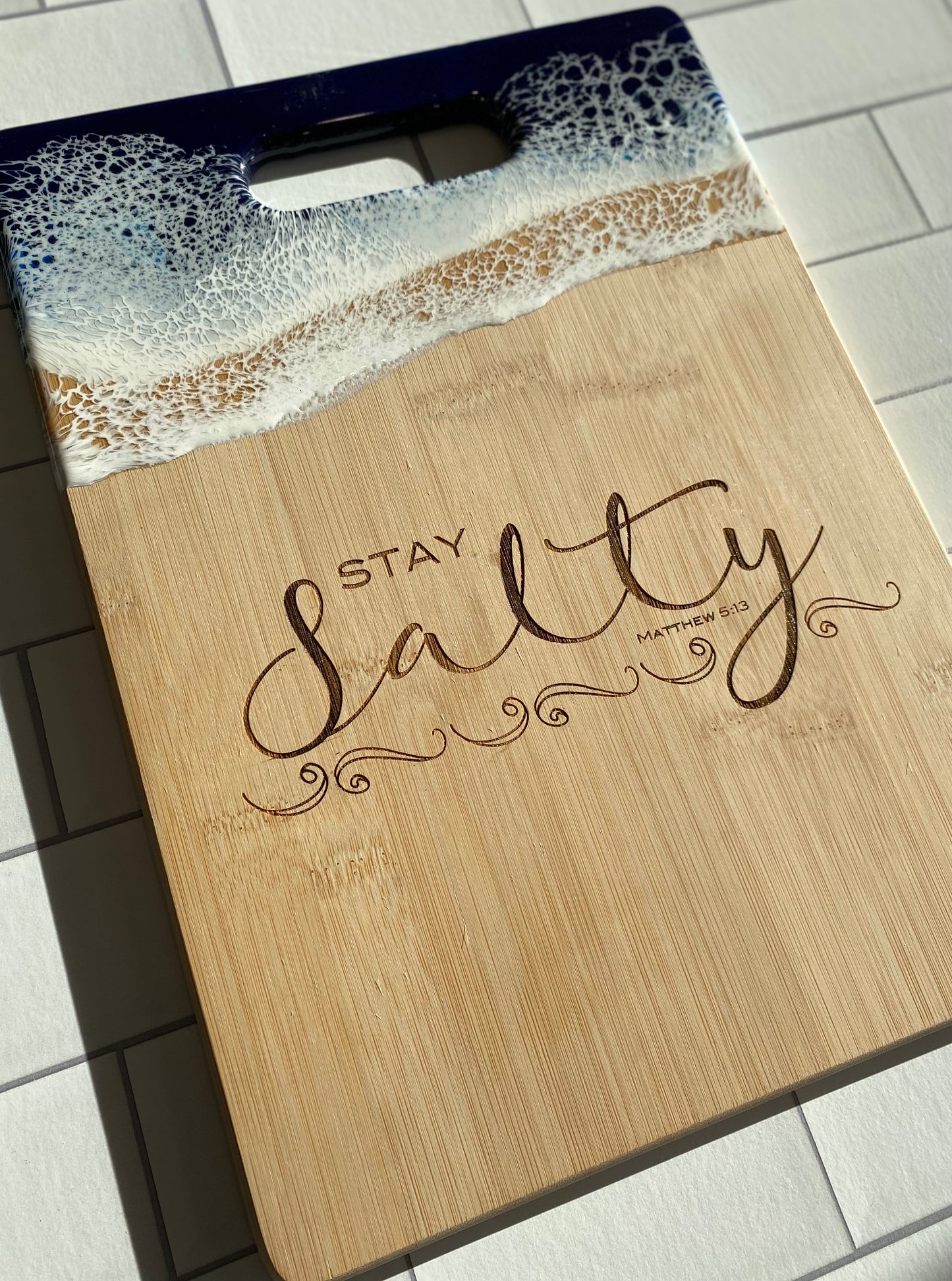 Stay Salty Cutting Board