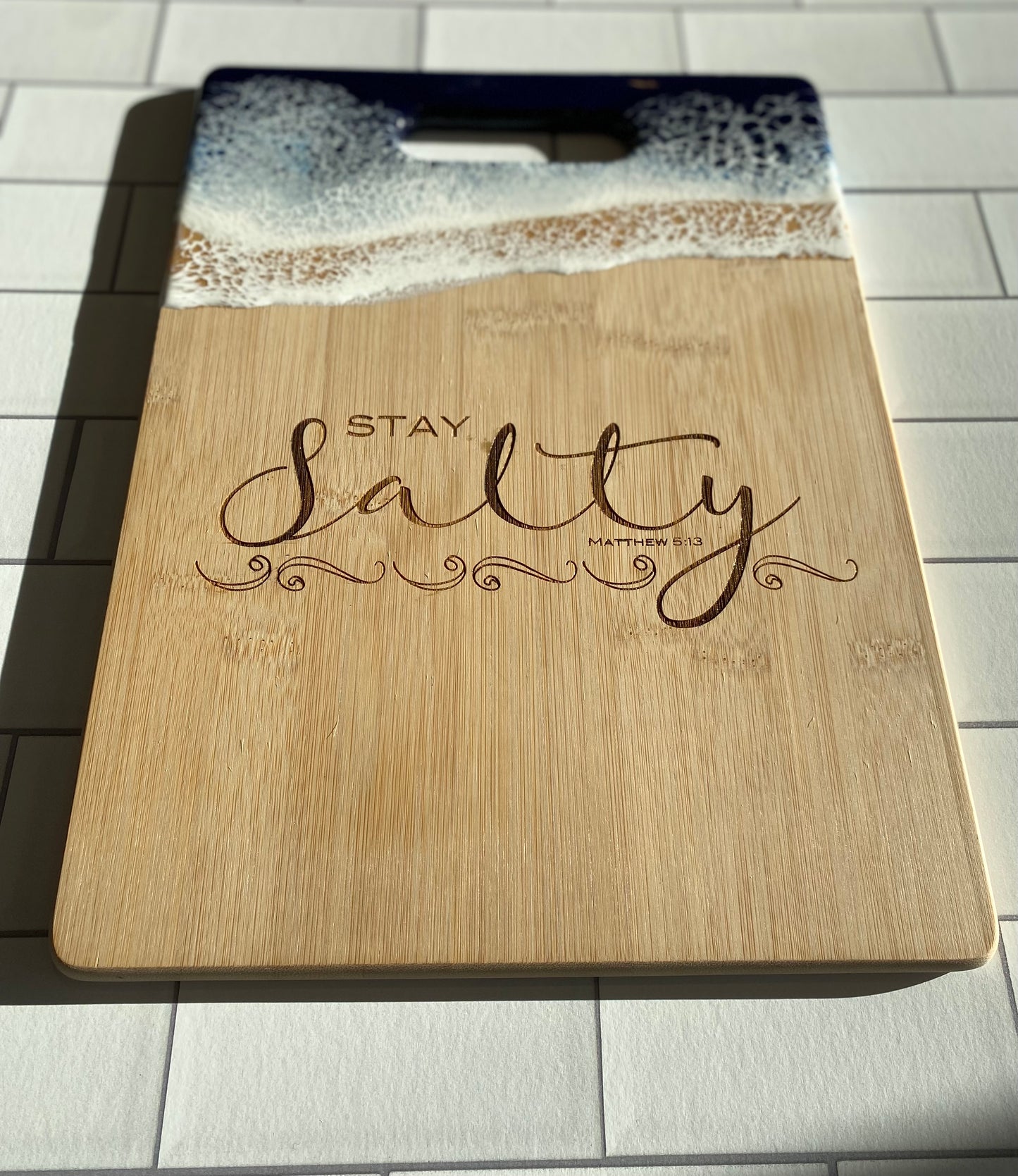 Stay Salty Cutting Board