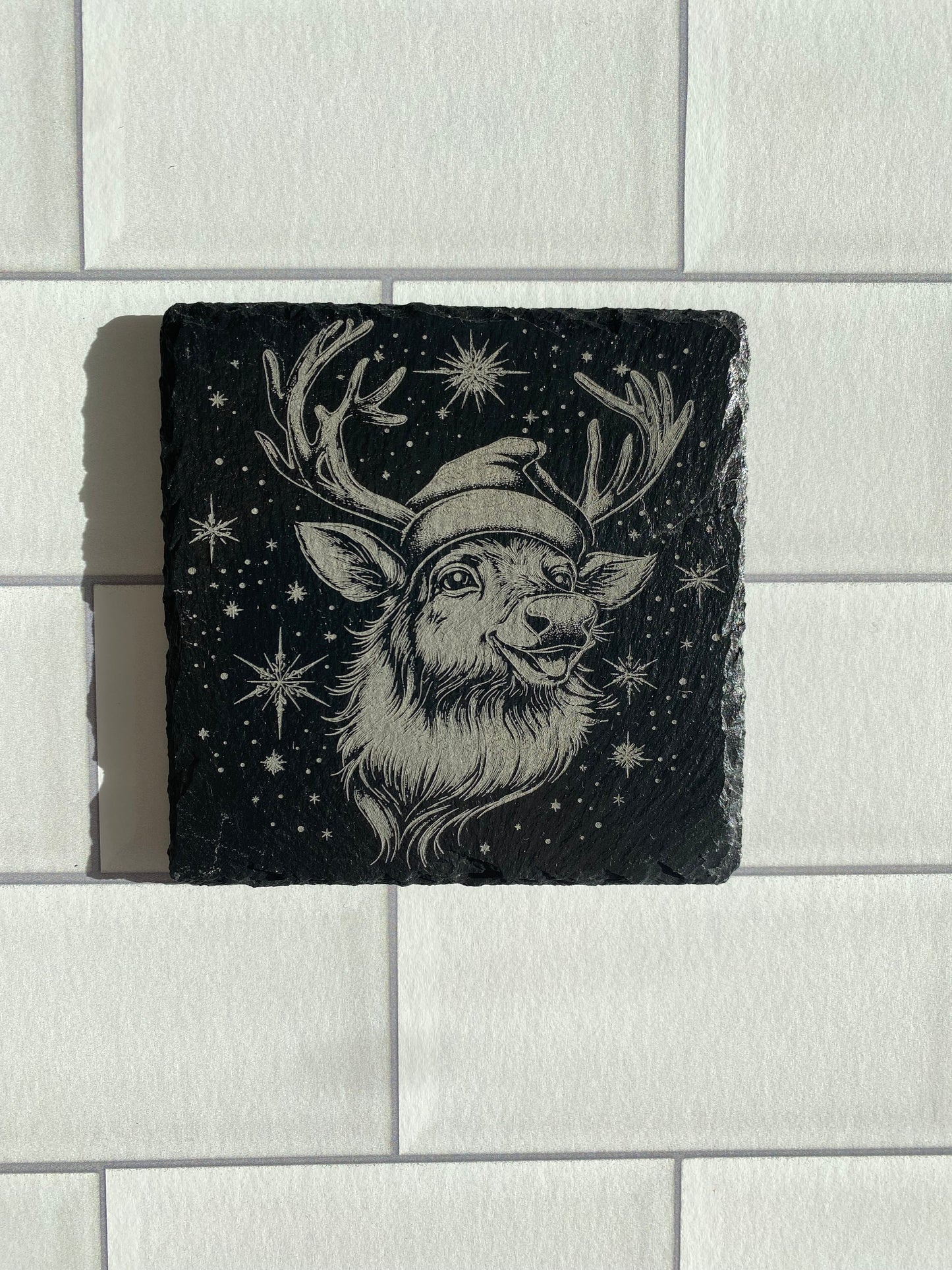 Christmas Reindeer Coasters