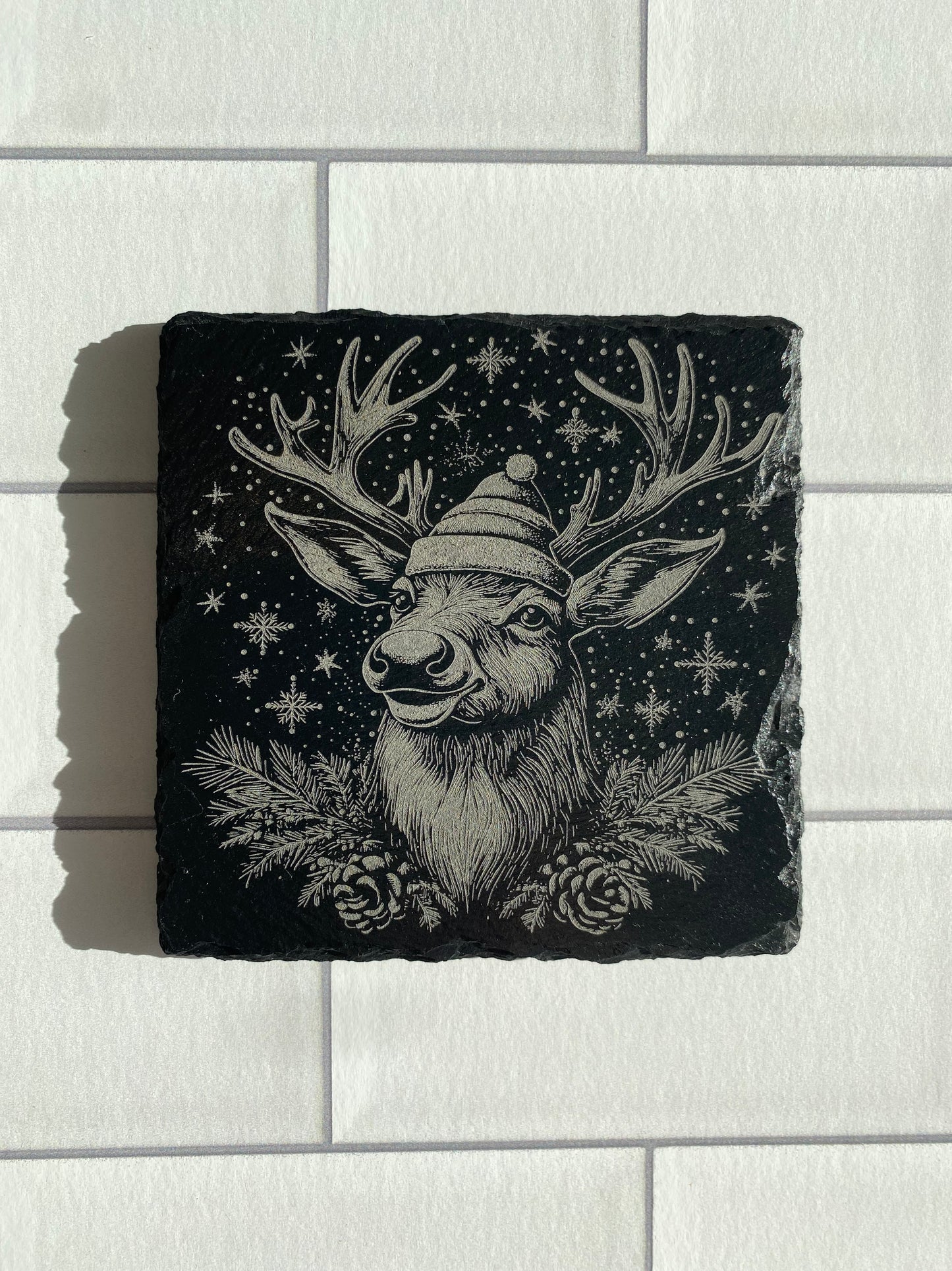 Christmas Reindeer Coasters