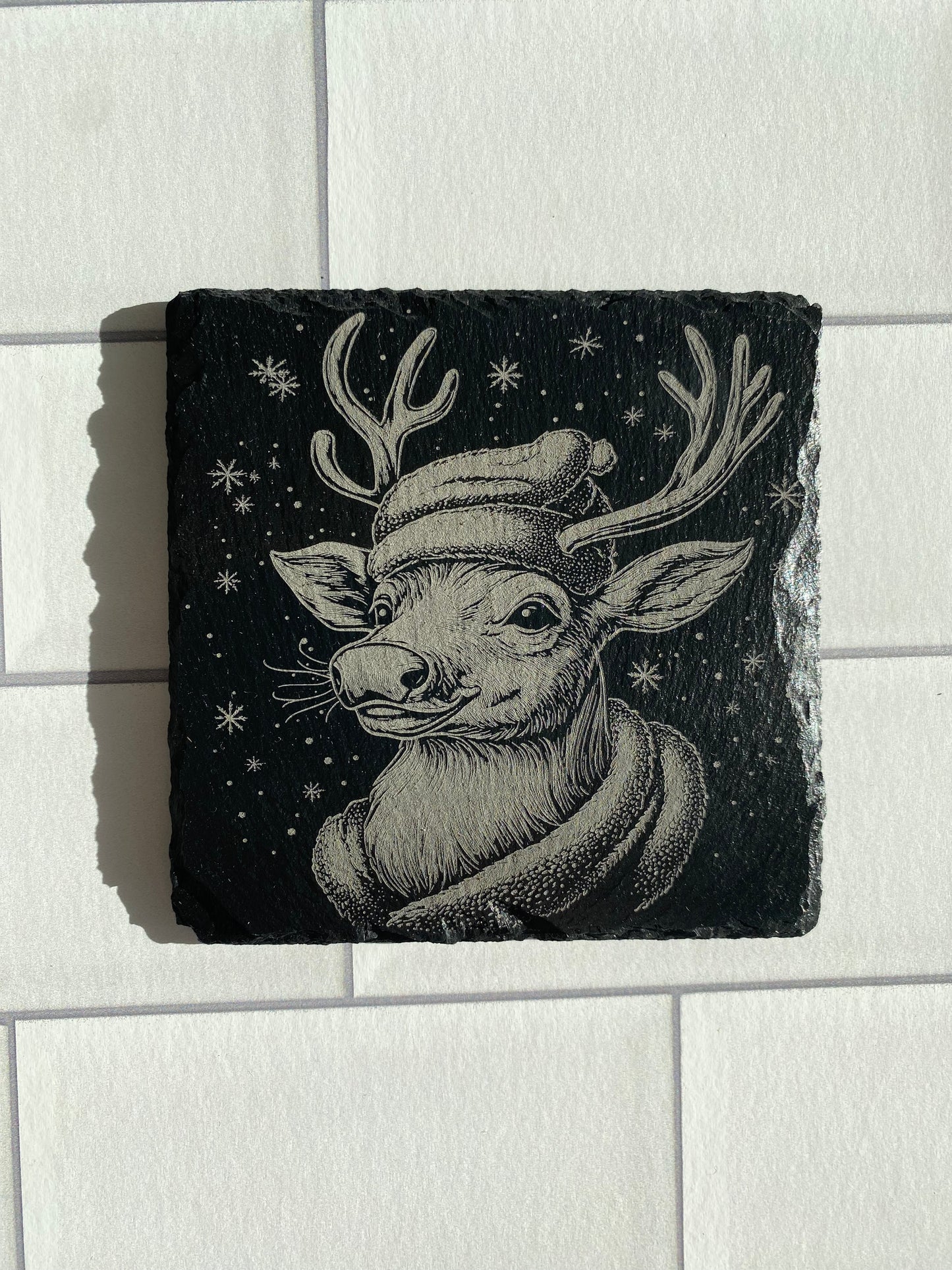 Christmas Reindeer Coasters