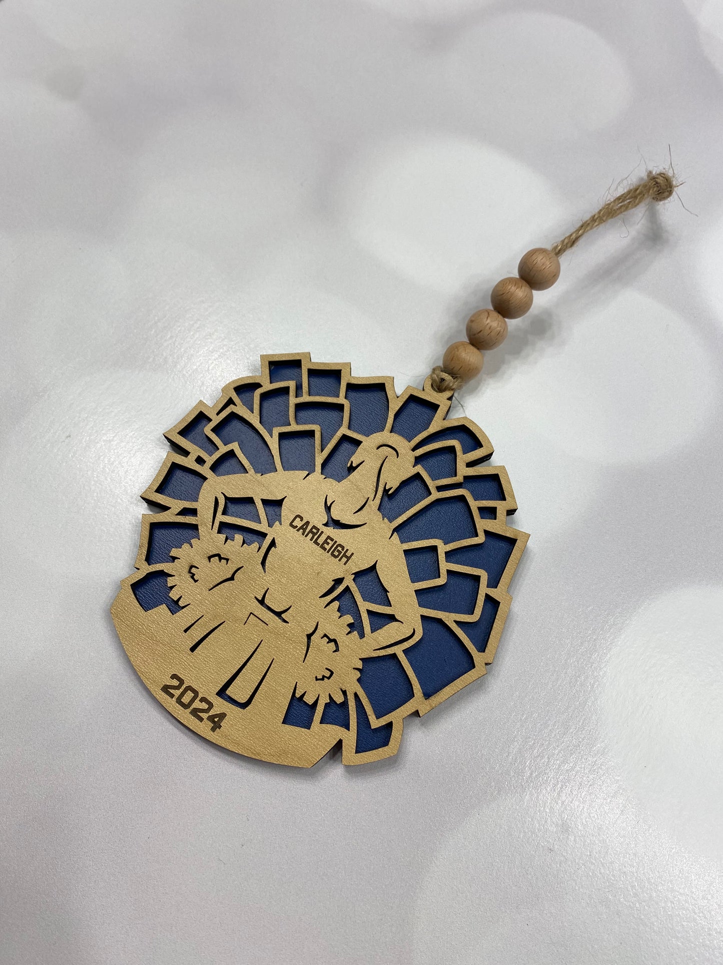 Personalized Cheerleader Ornament