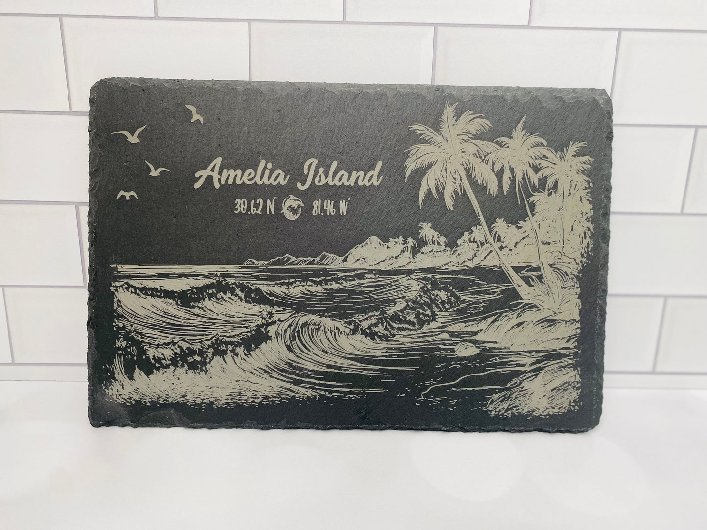 Tropical Scene Cutting Board