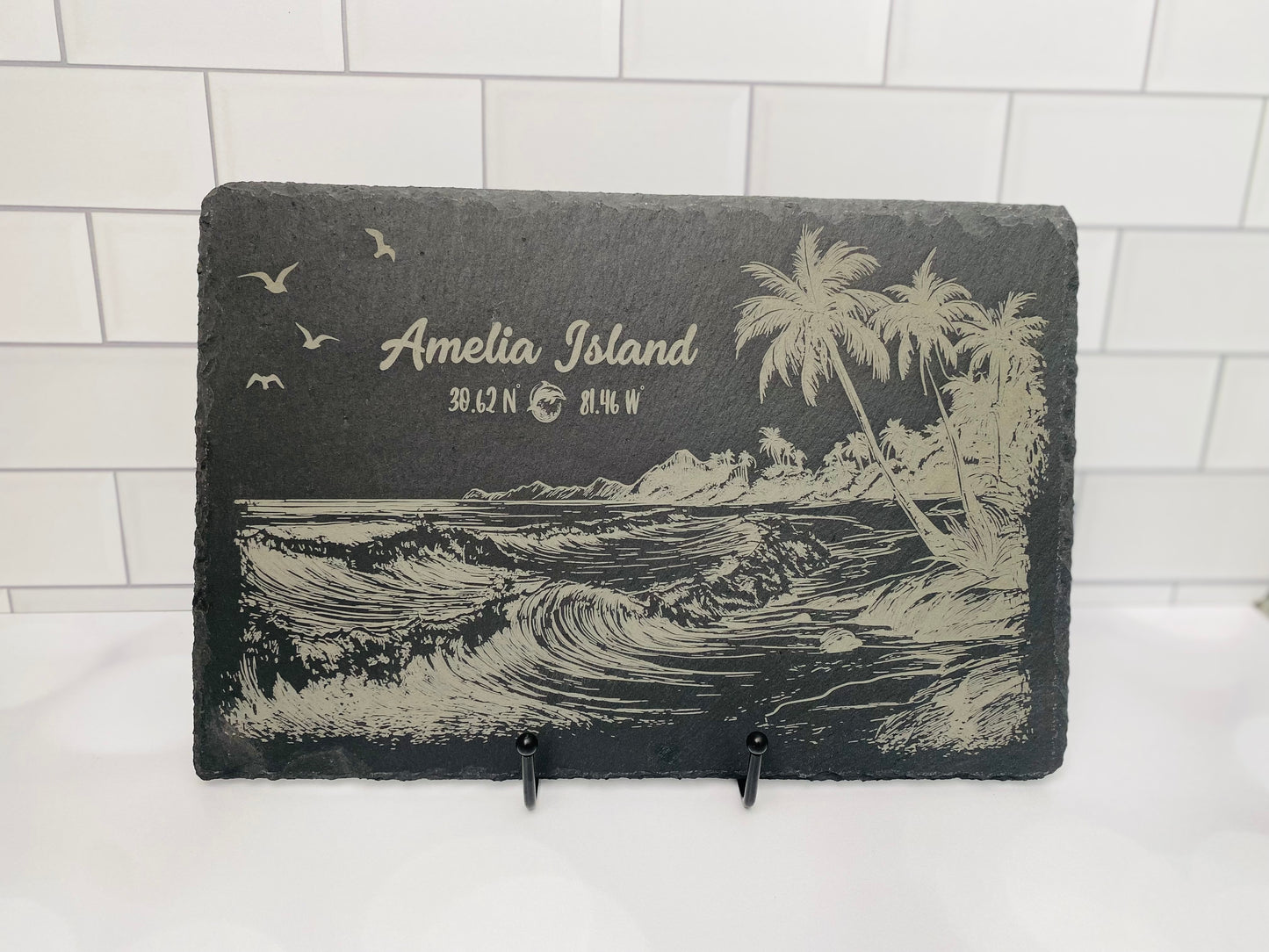 Tropical Scene Cutting Board