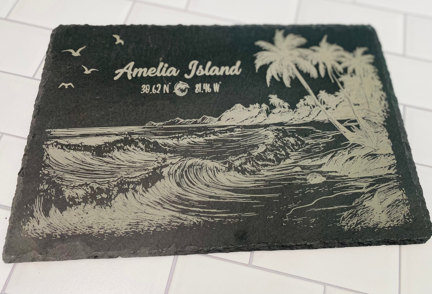 Tropical Scene Cutting Board