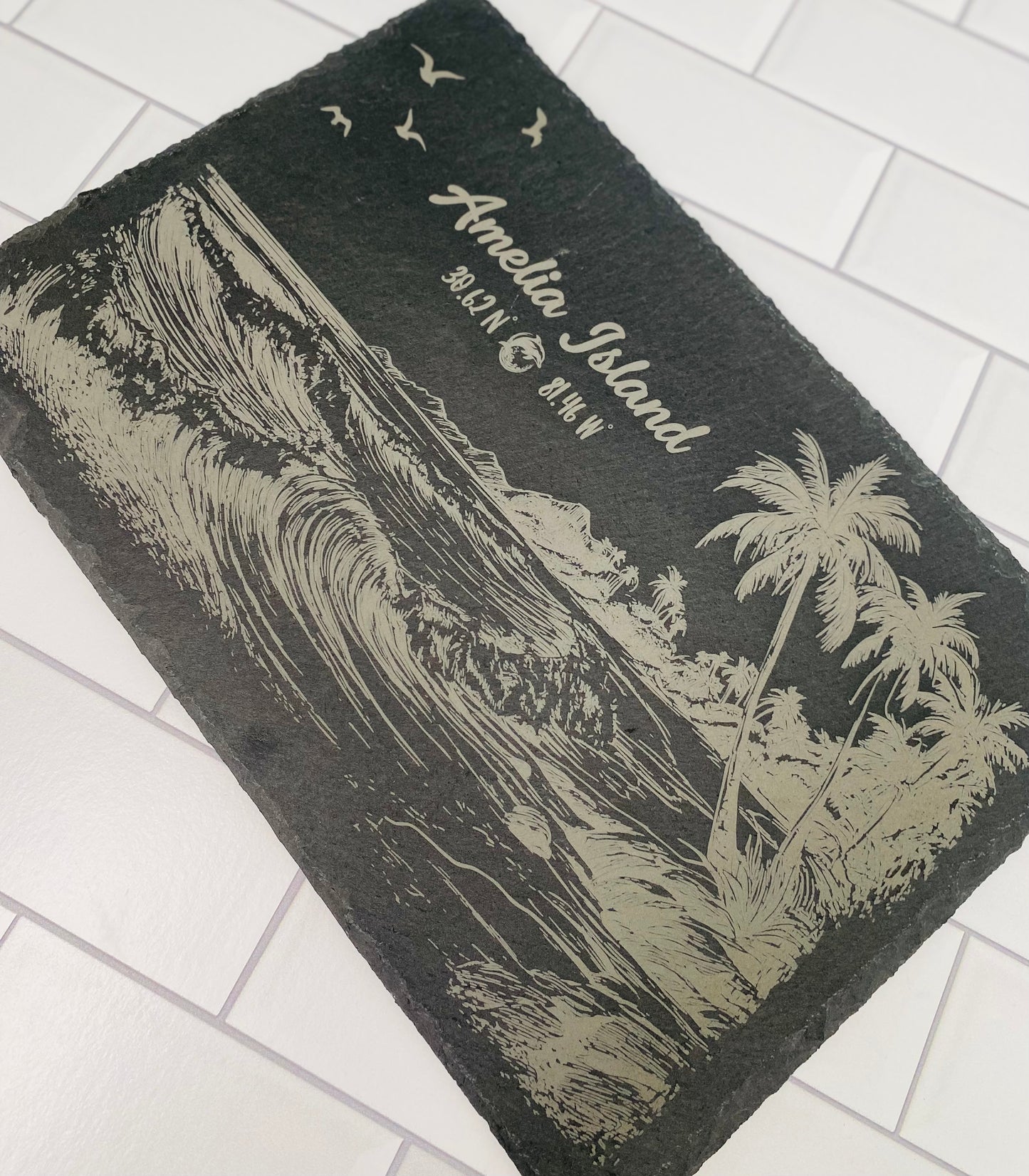 Tropical Scene Cutting Board
