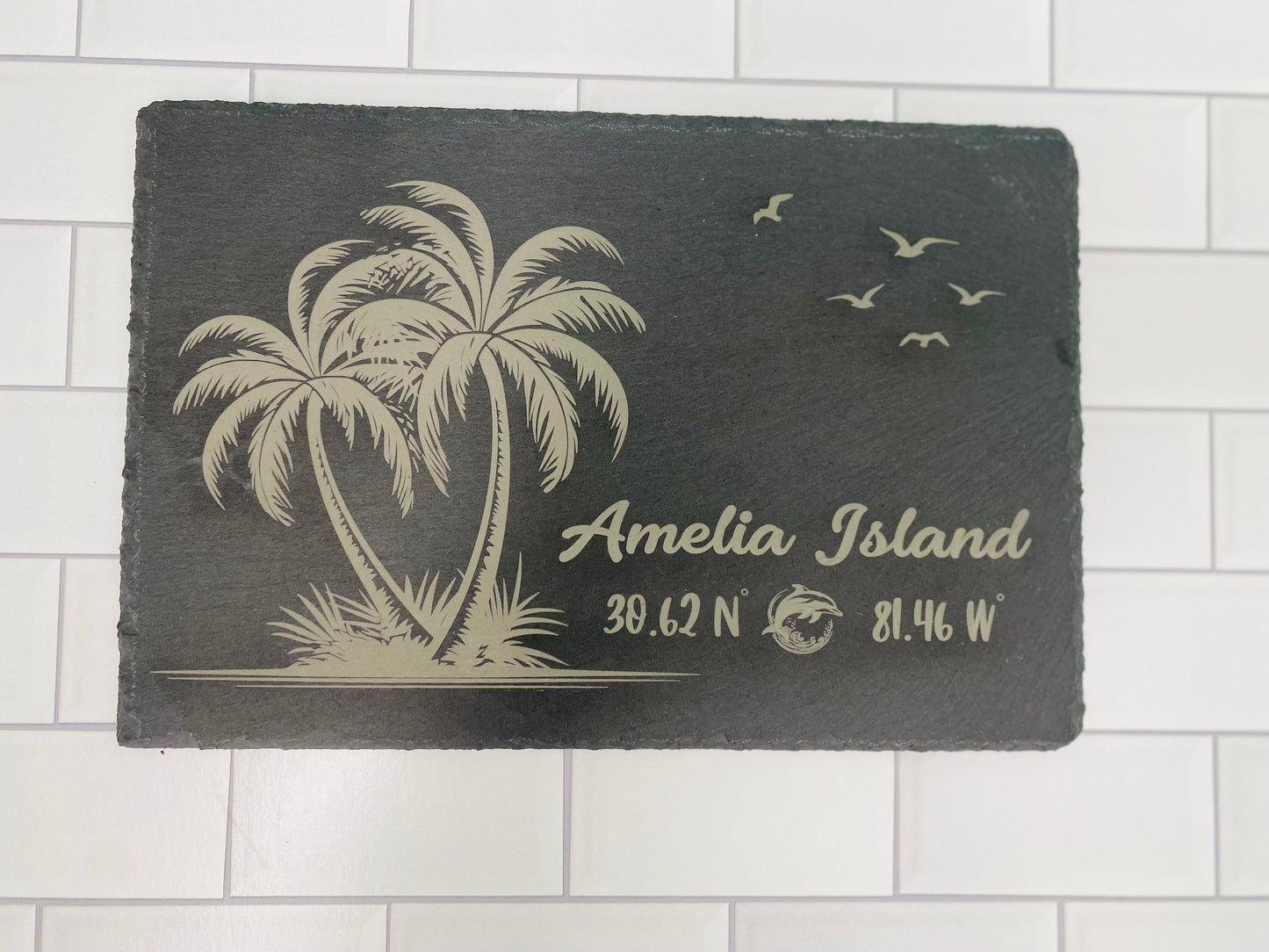 Tropical Scene Cutting Board