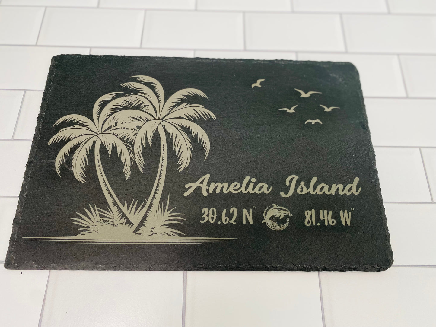 Tropical Scene Cutting Board