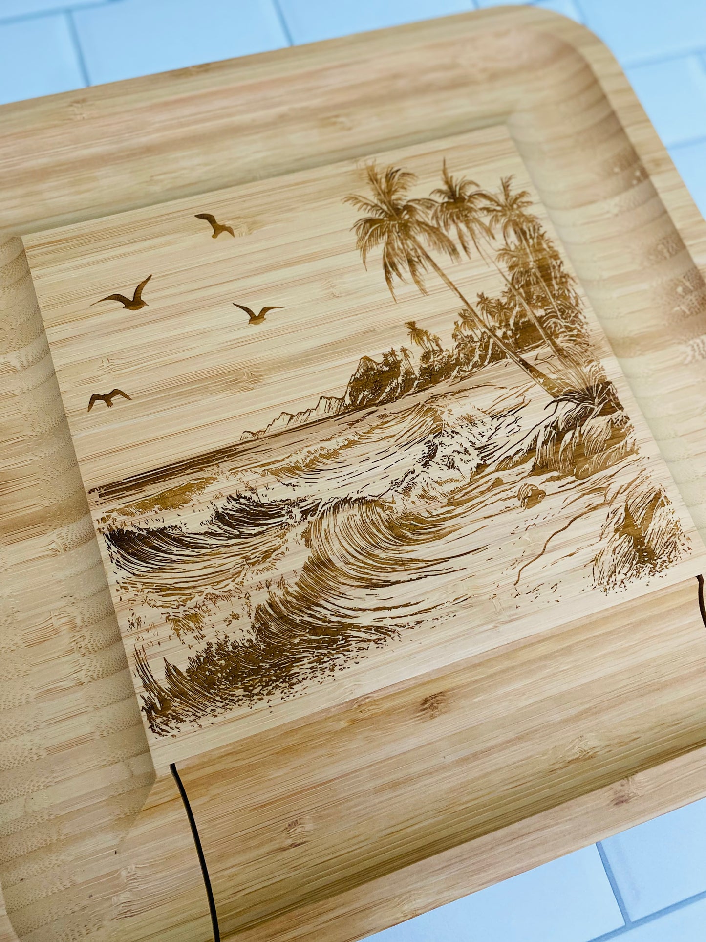 Tropical Charcuterie Board