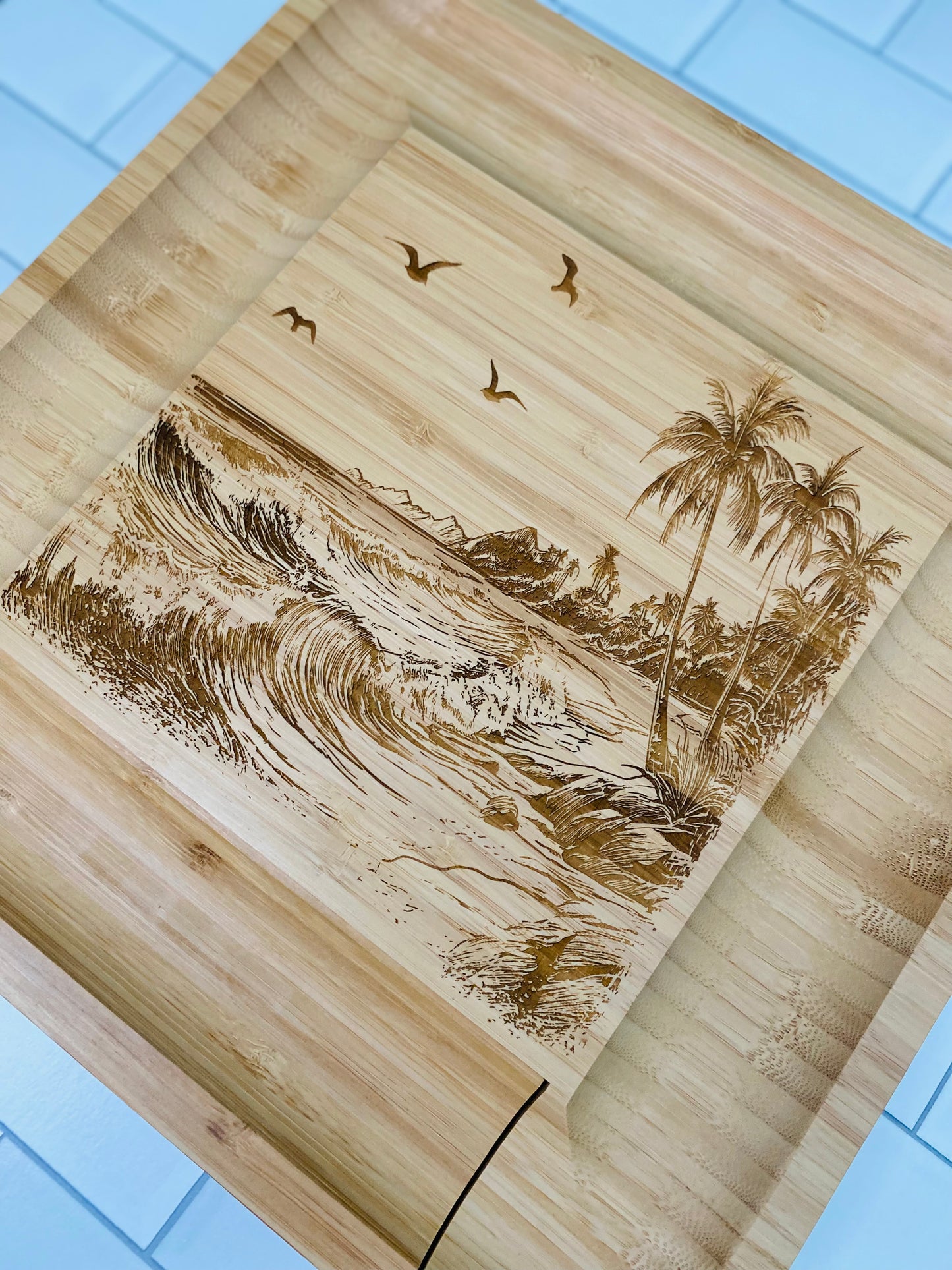 Tropical Charcuterie Board