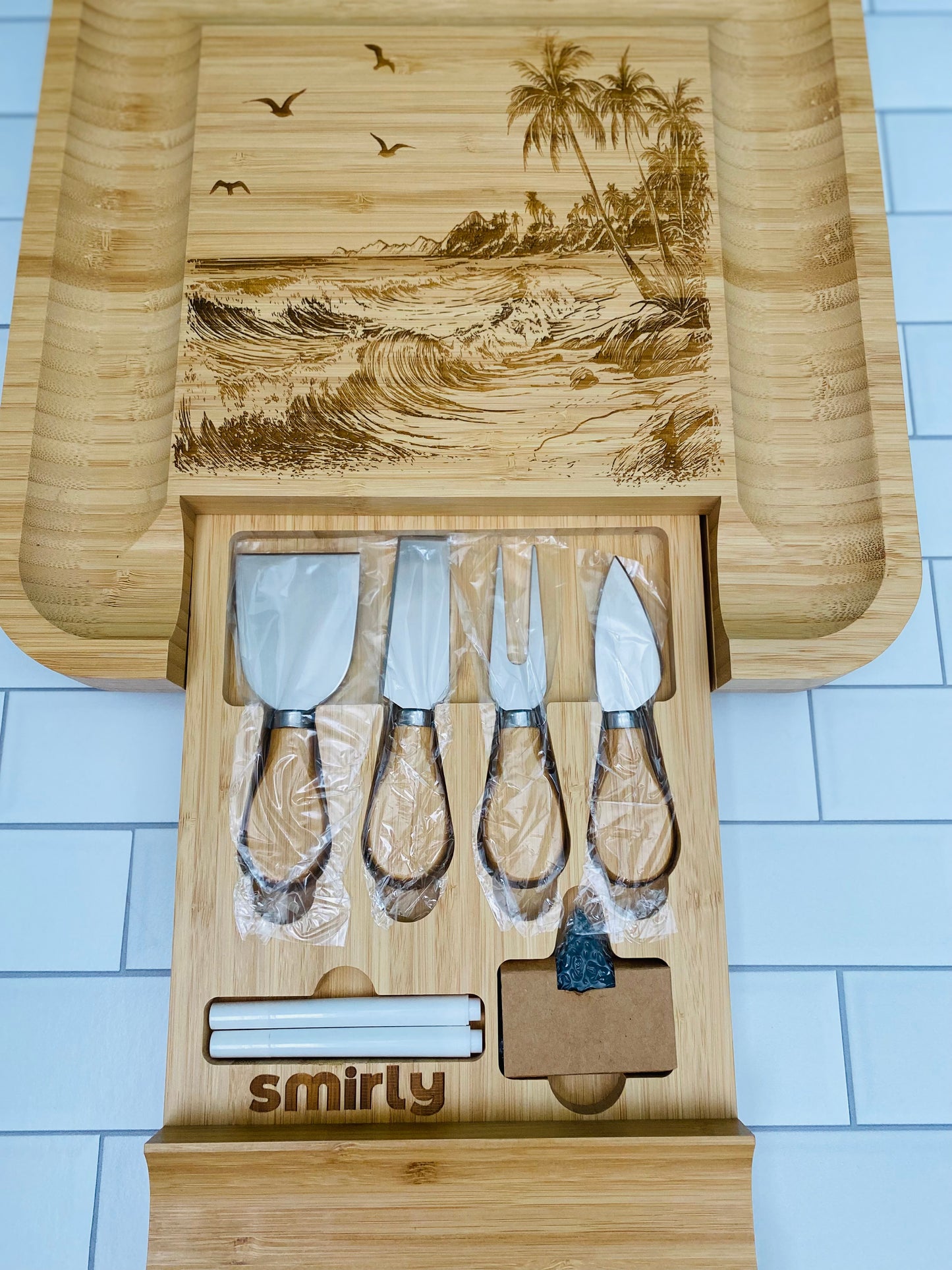 Tropical Charcuterie Board