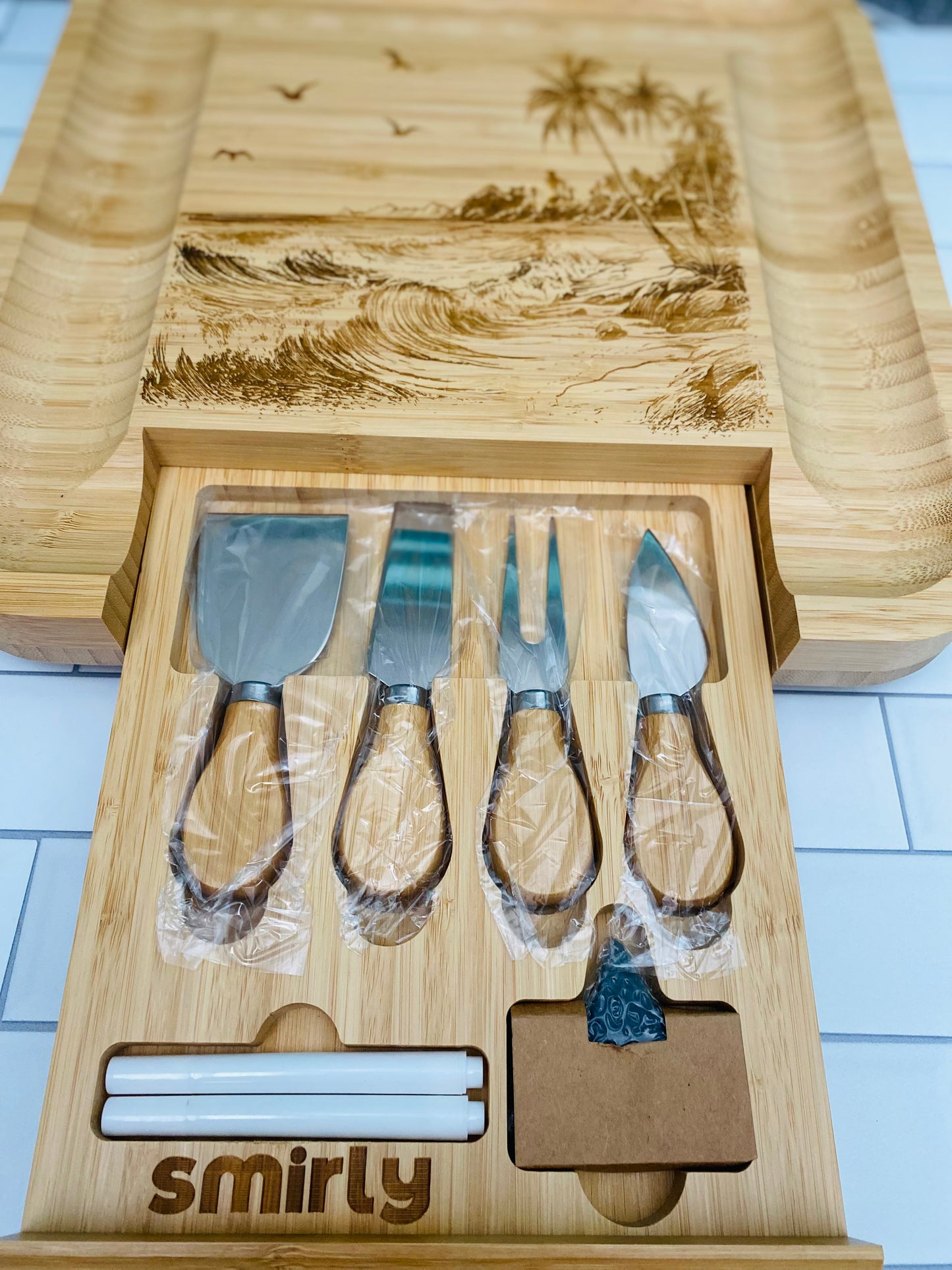 Tropical Charcuterie Board