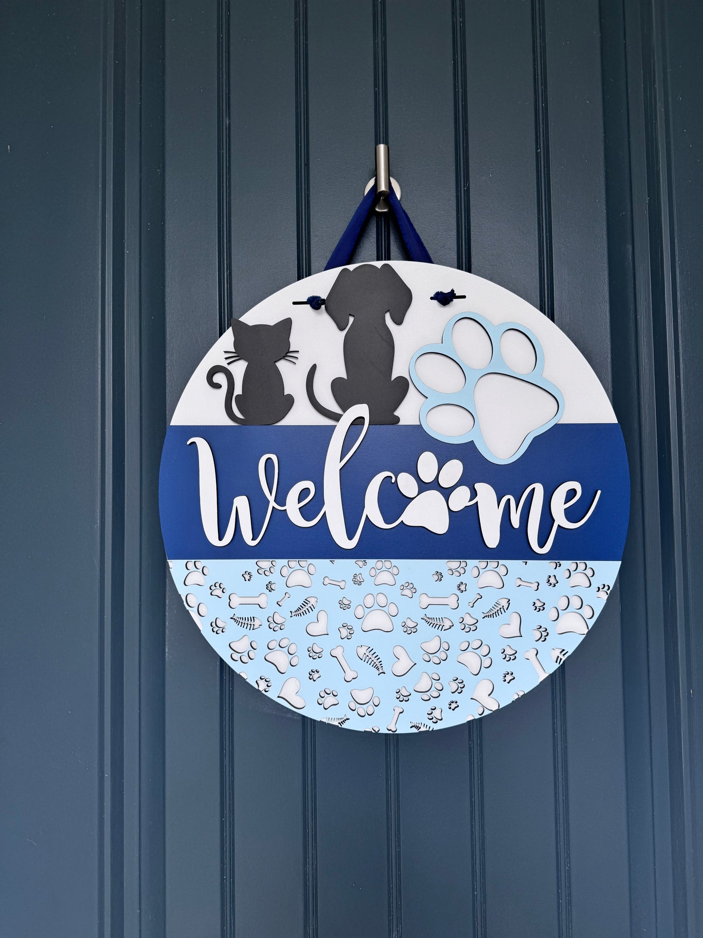 Pets and Paws Door Hanger