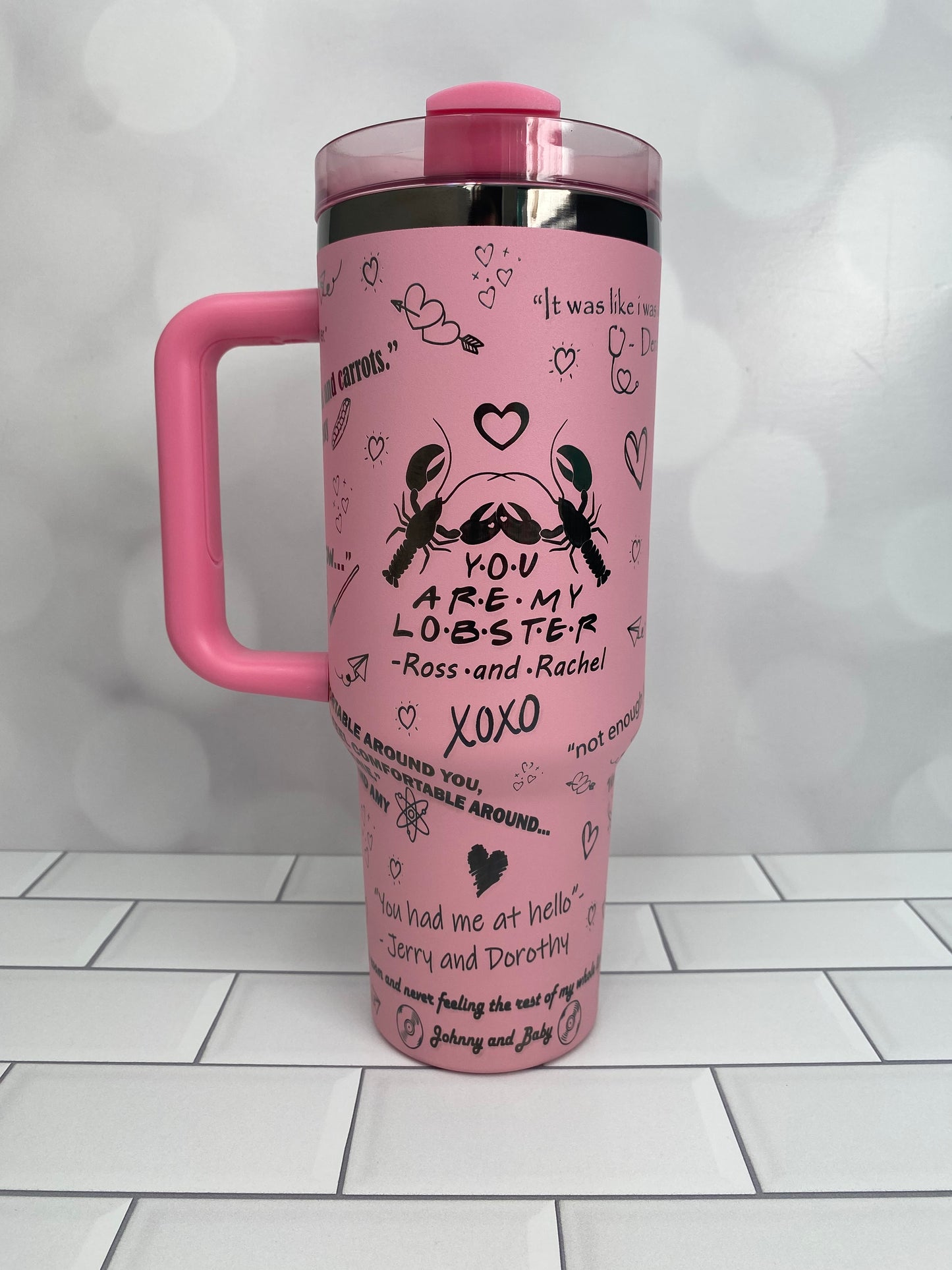 40oz Hollywood Love Tumbler