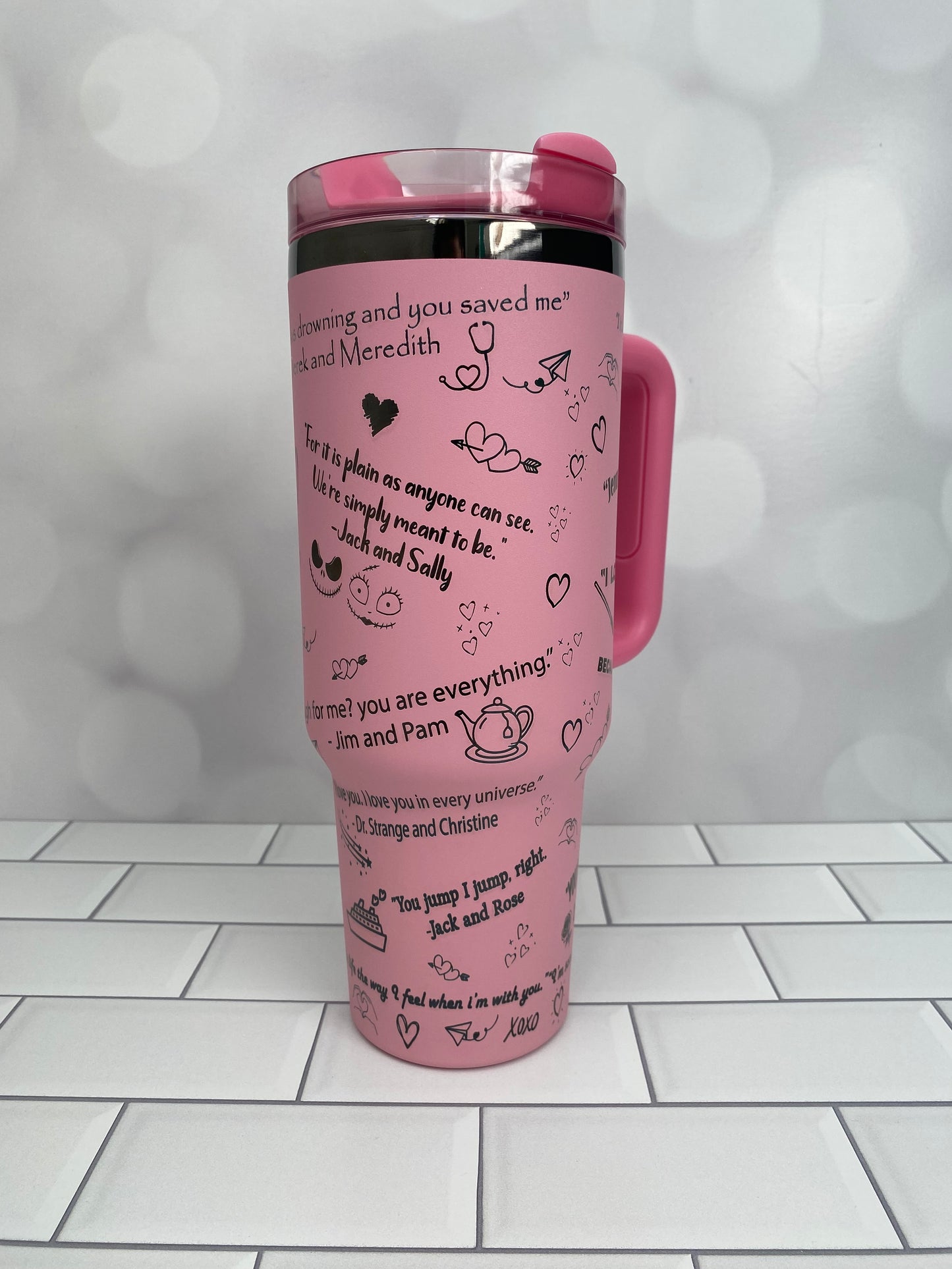 40oz Hollywood Love Tumbler