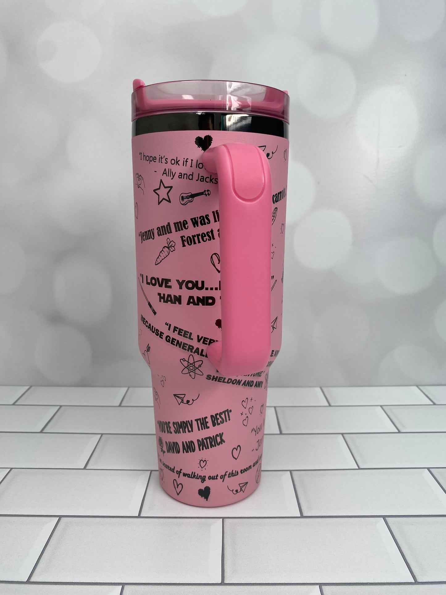 40oz Hollywood Love Tumbler