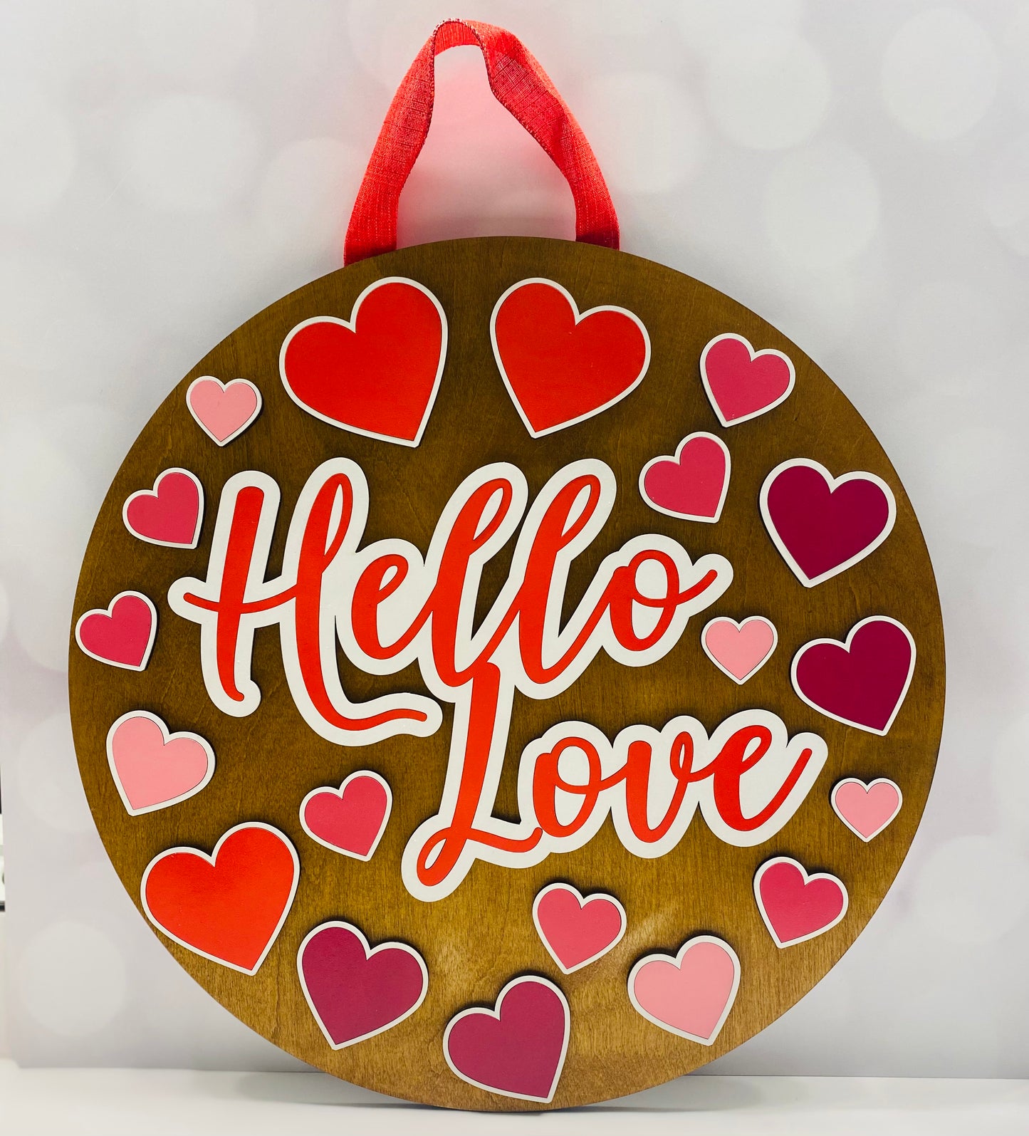 Hello Love Door Hanger
