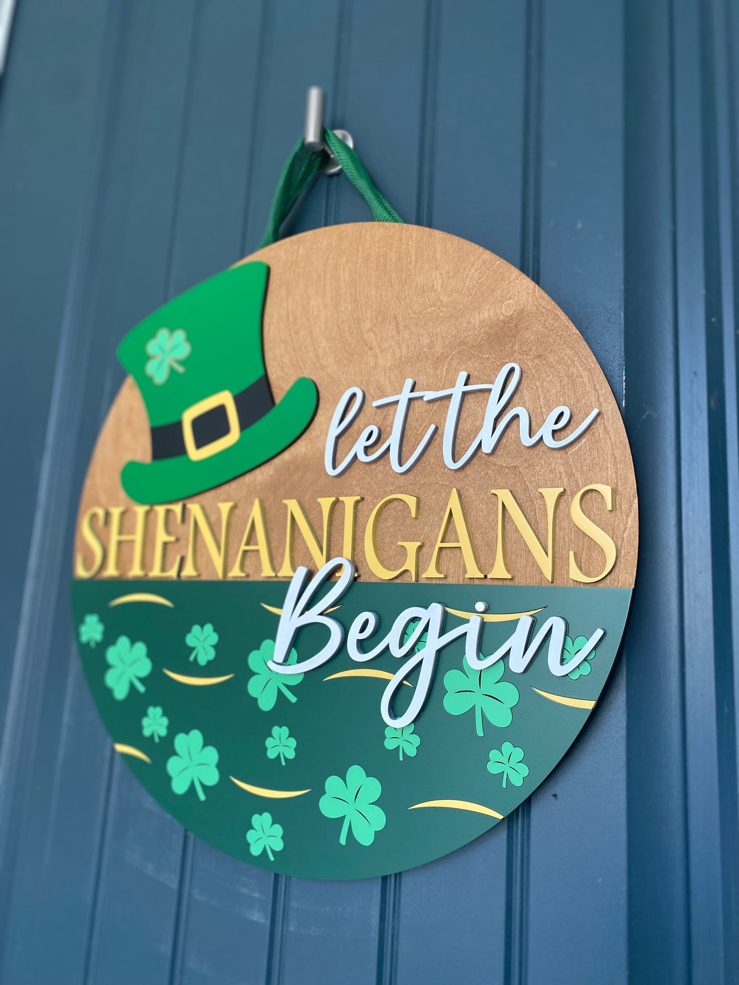 St. Patrick’s Day Door Hanger