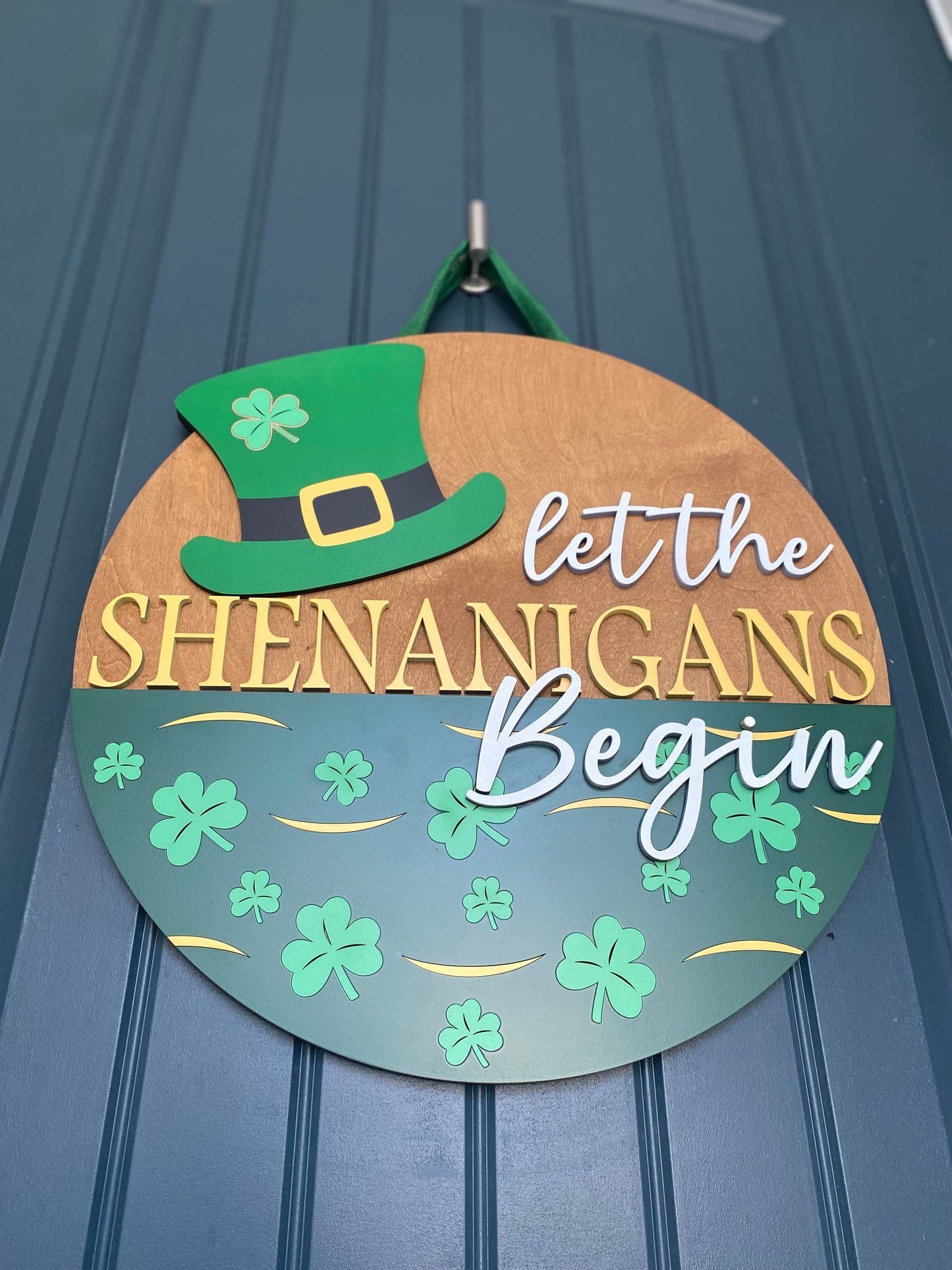 St. Patrick’s Day Door Hanger
