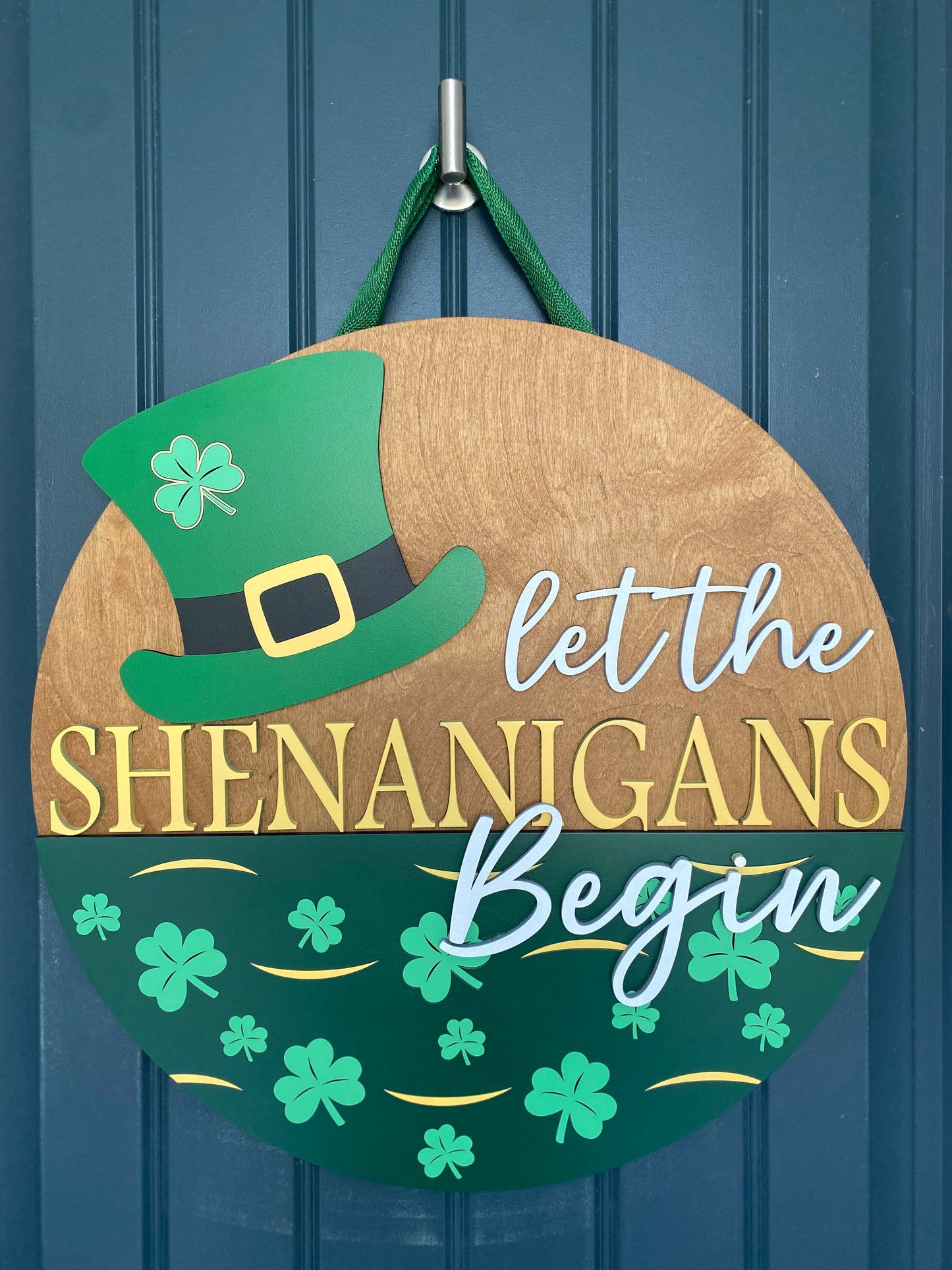St. Patrick’s Day Door Hanger